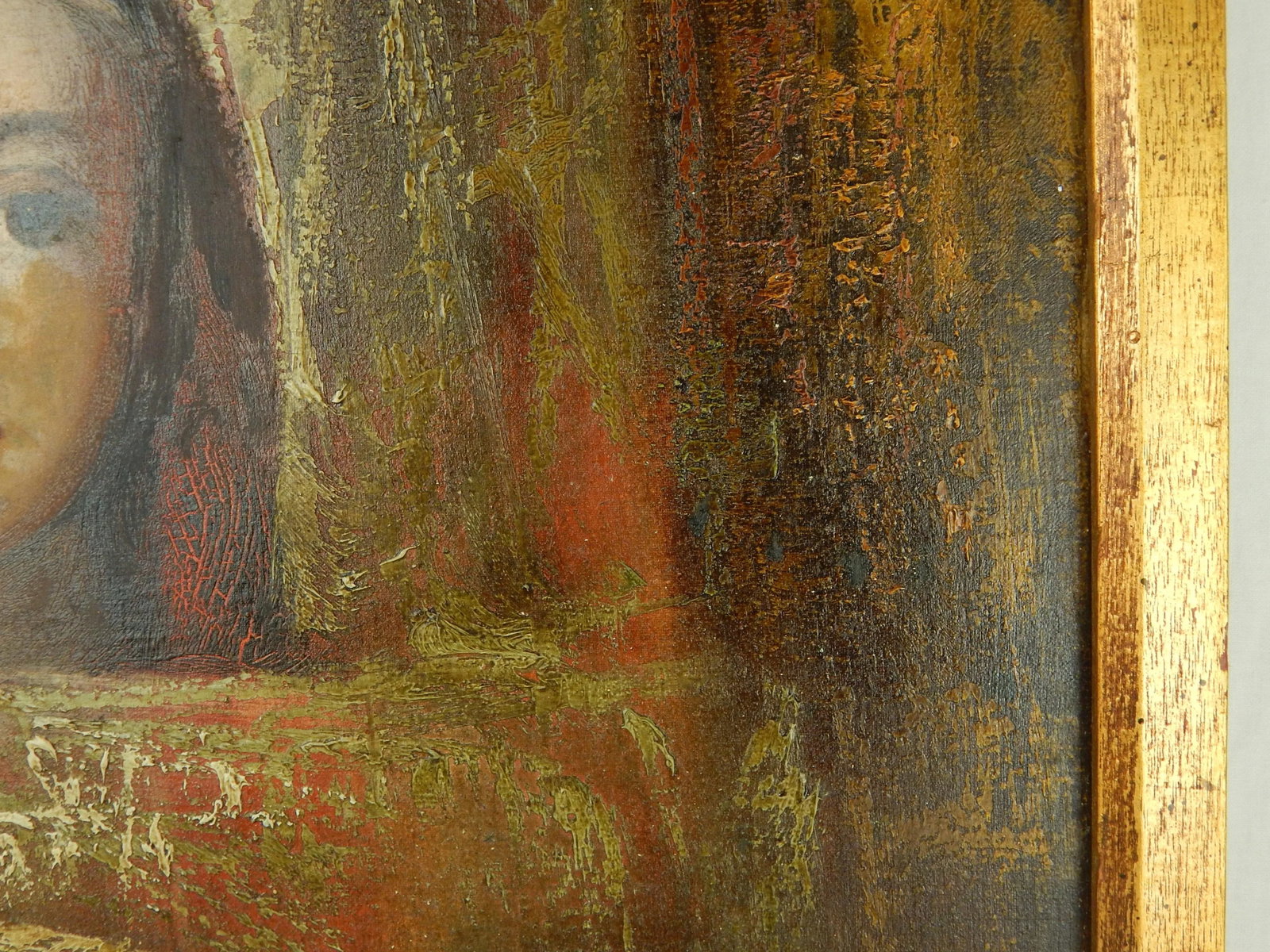 Mid 20th Century Roman Girl, Oil on Canvas by Furio Barcellini, Framed - 6