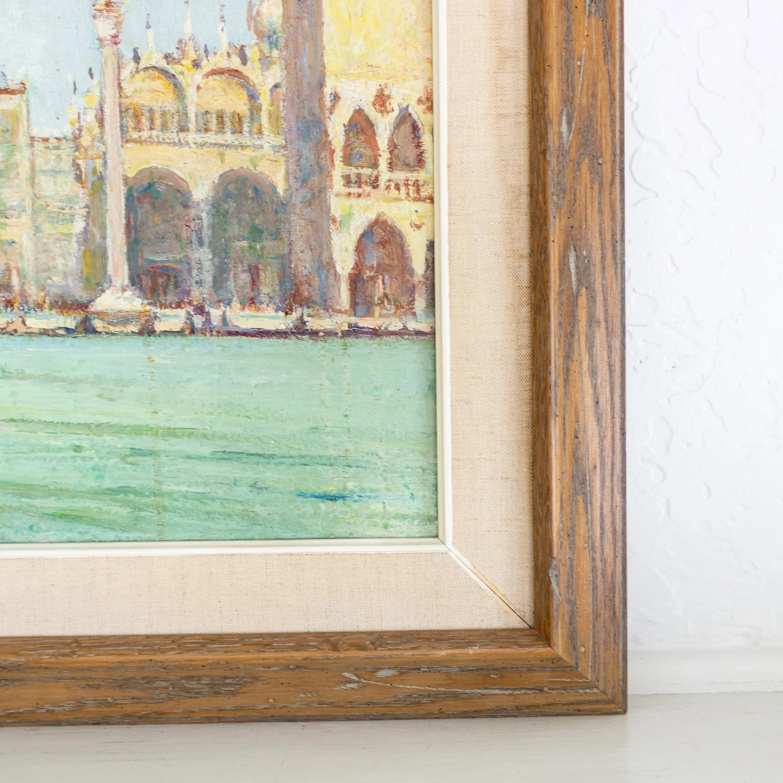 Venice Grand Canal Painting by Italian Artist Franco Baroni - 7