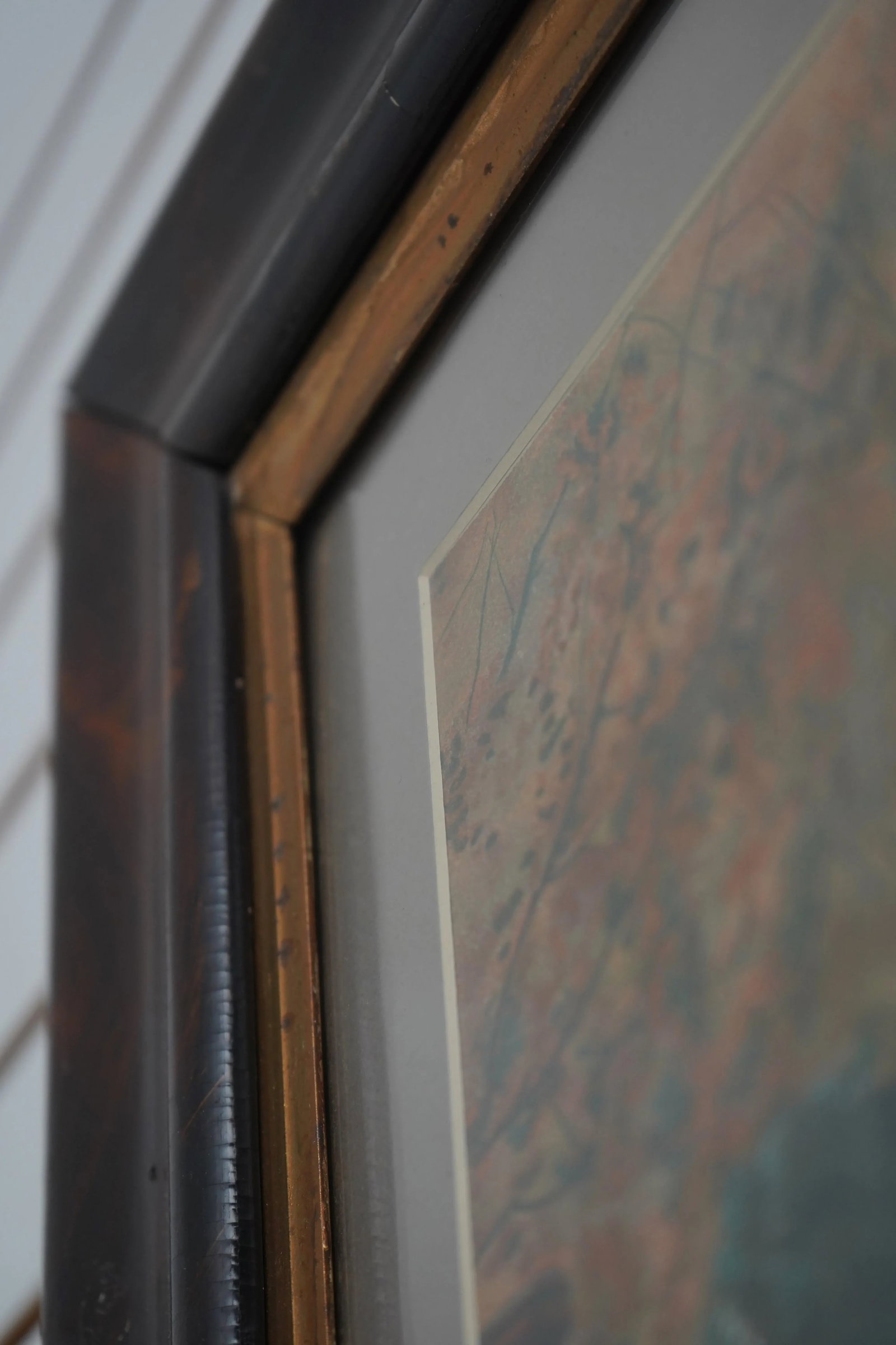 Vintage Hunt Scene Framed Art - 4