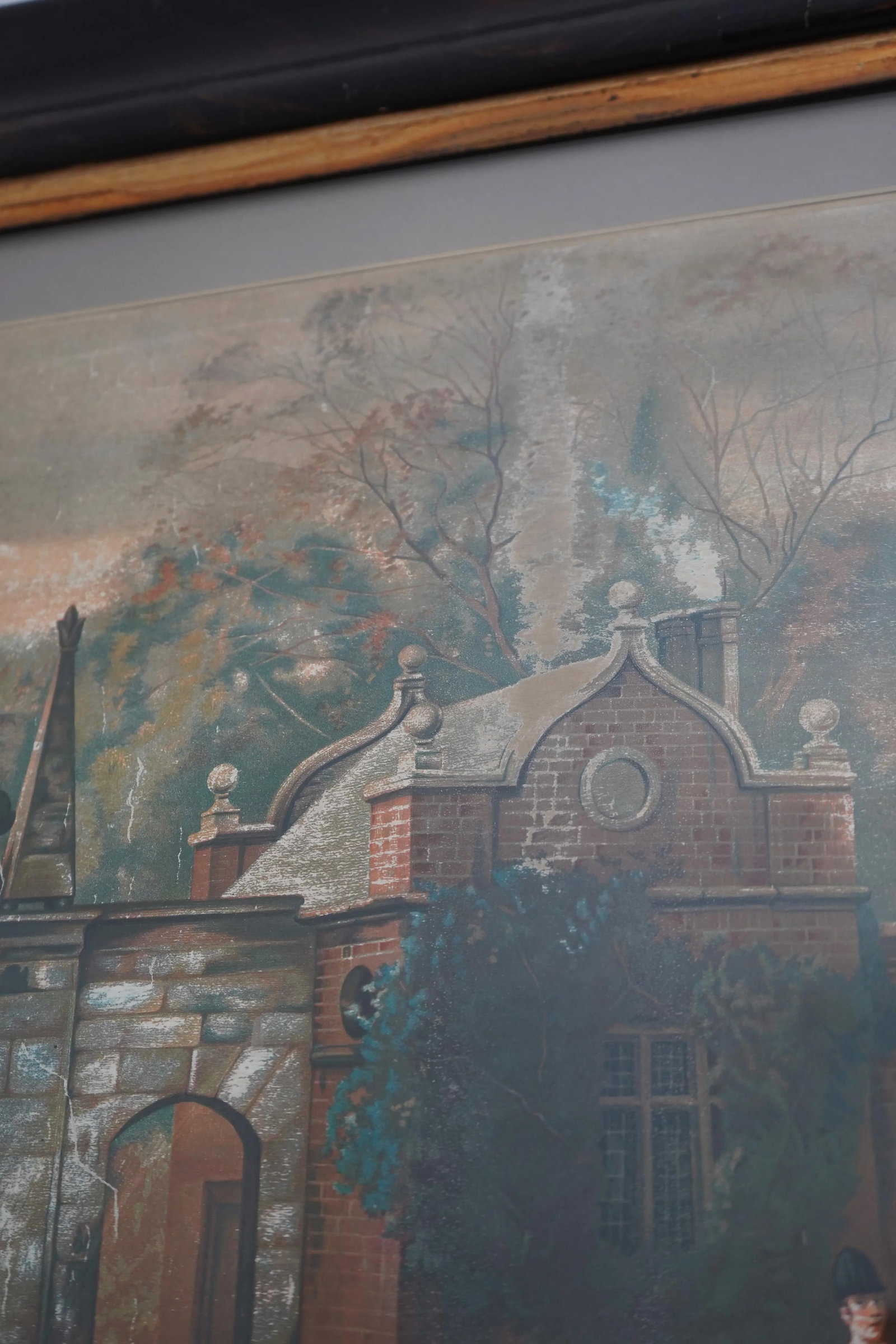 Vintage Hunt Scene Framed Art - 5