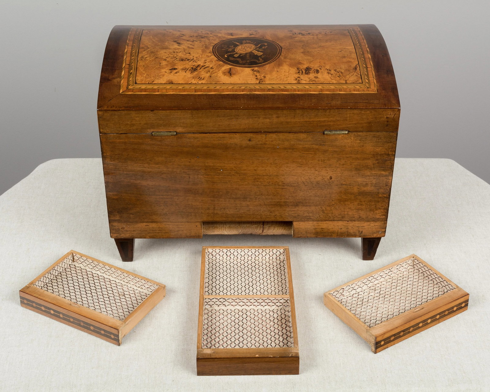 19th Century Italian Marquetry Box - 10