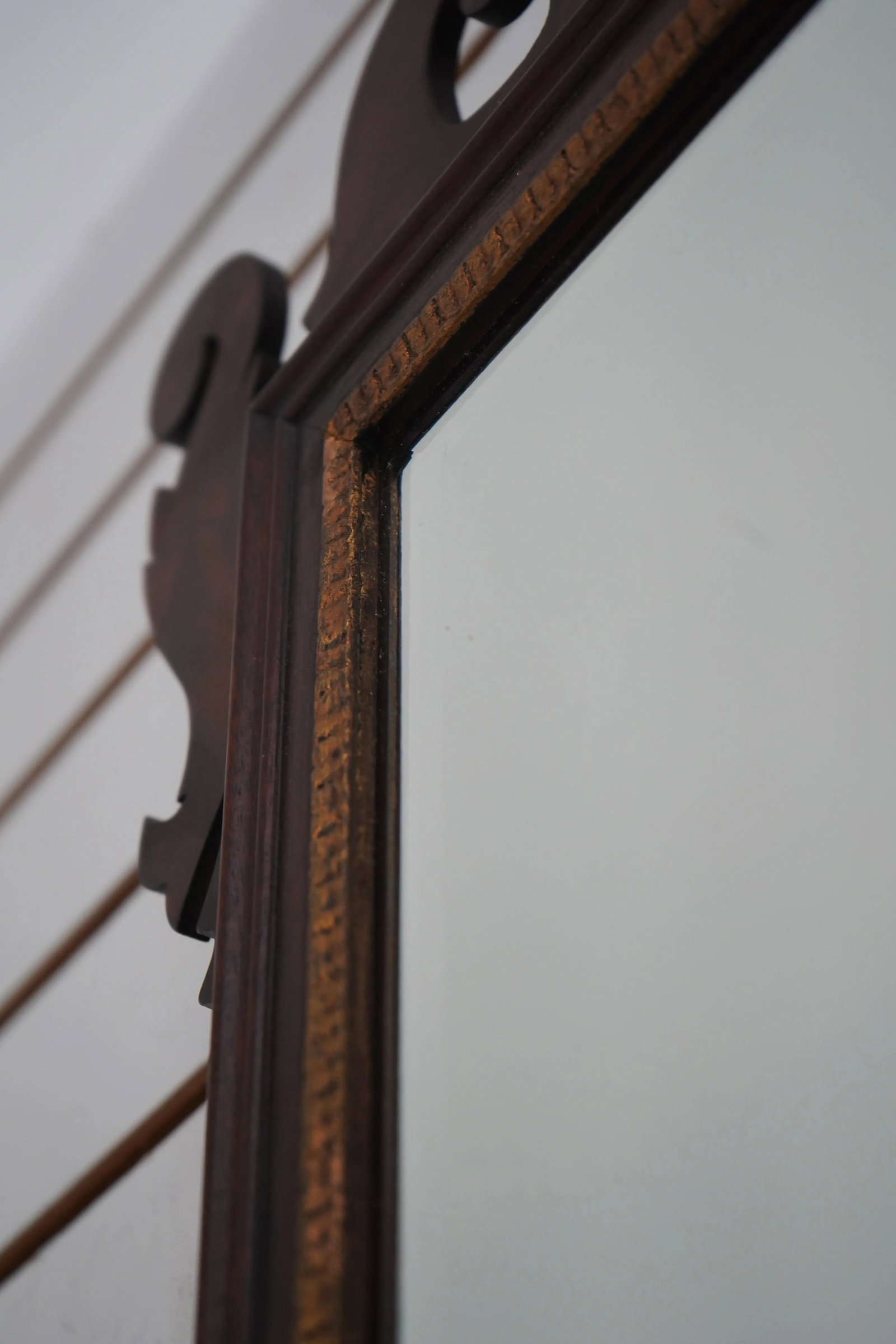 Henkel Harris Model H-5 Mahogany Chippendale Mirror - 6