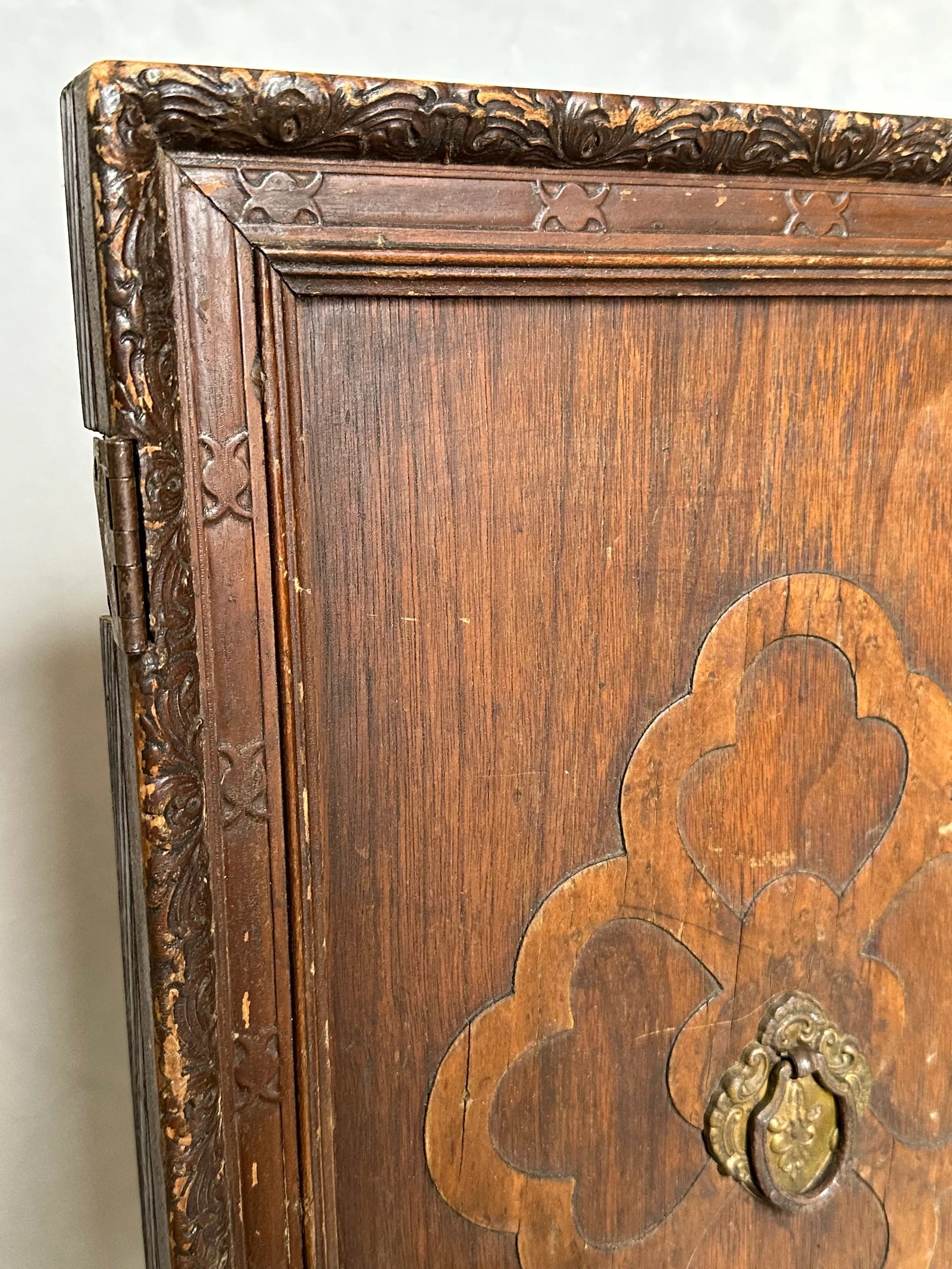 Antique Carved Panels Wall Decor- Set of 2 - 3