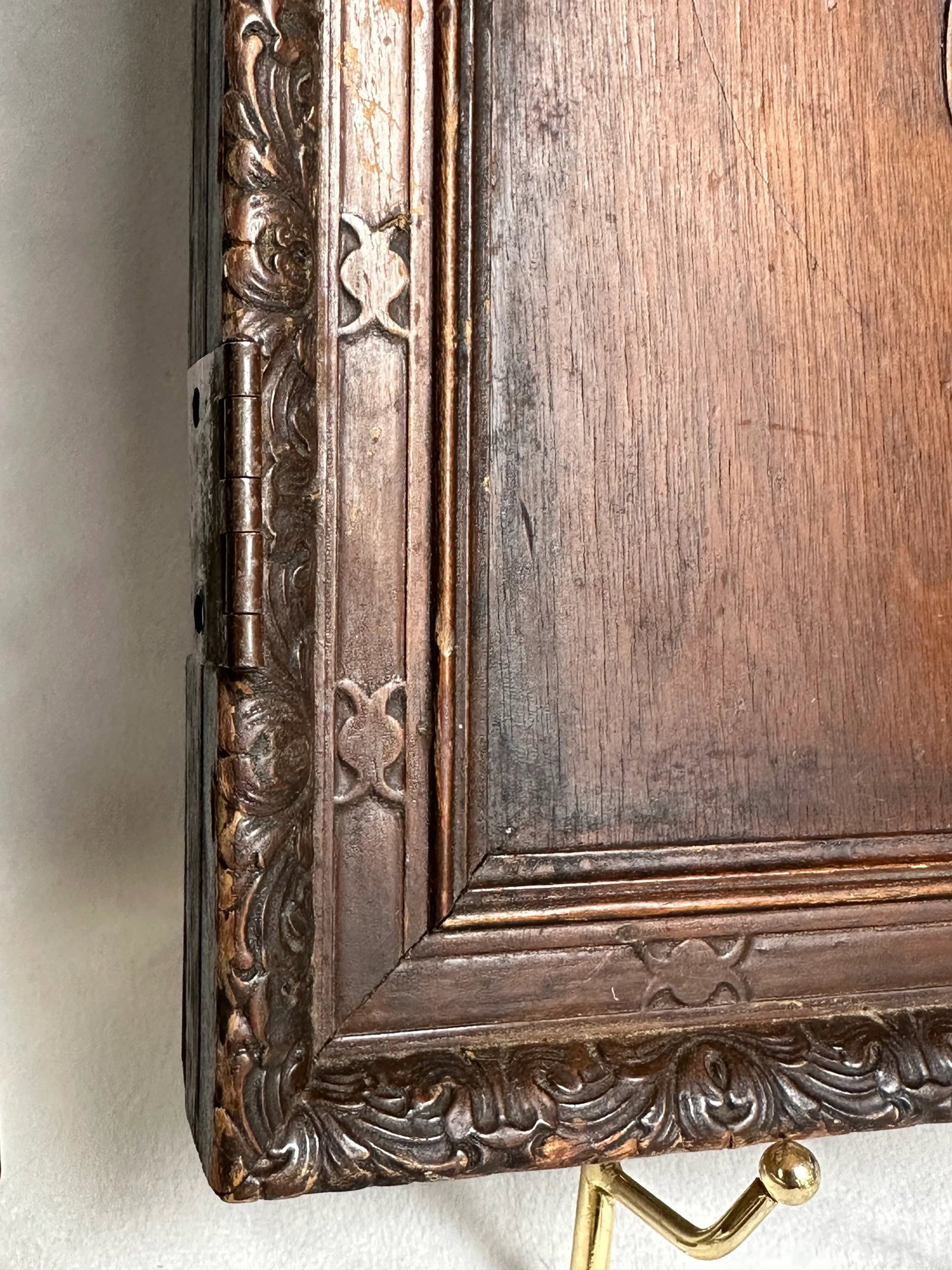 Antique Carved Panels Wall Decor- Set of 2 - 6