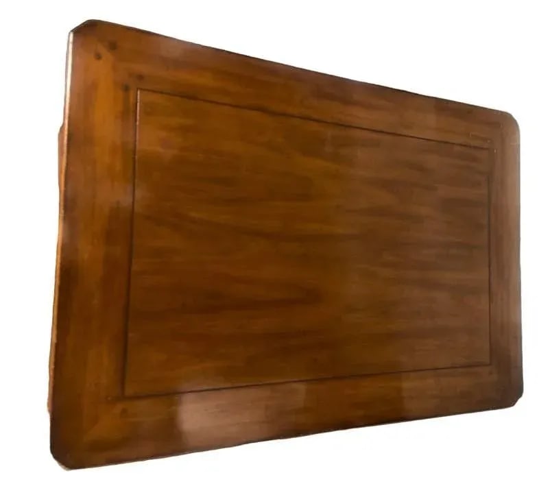 Late 20th Century Large French Provincial Carved Cherry Wood Cocktail or Coffee Table - Attributed t - 5