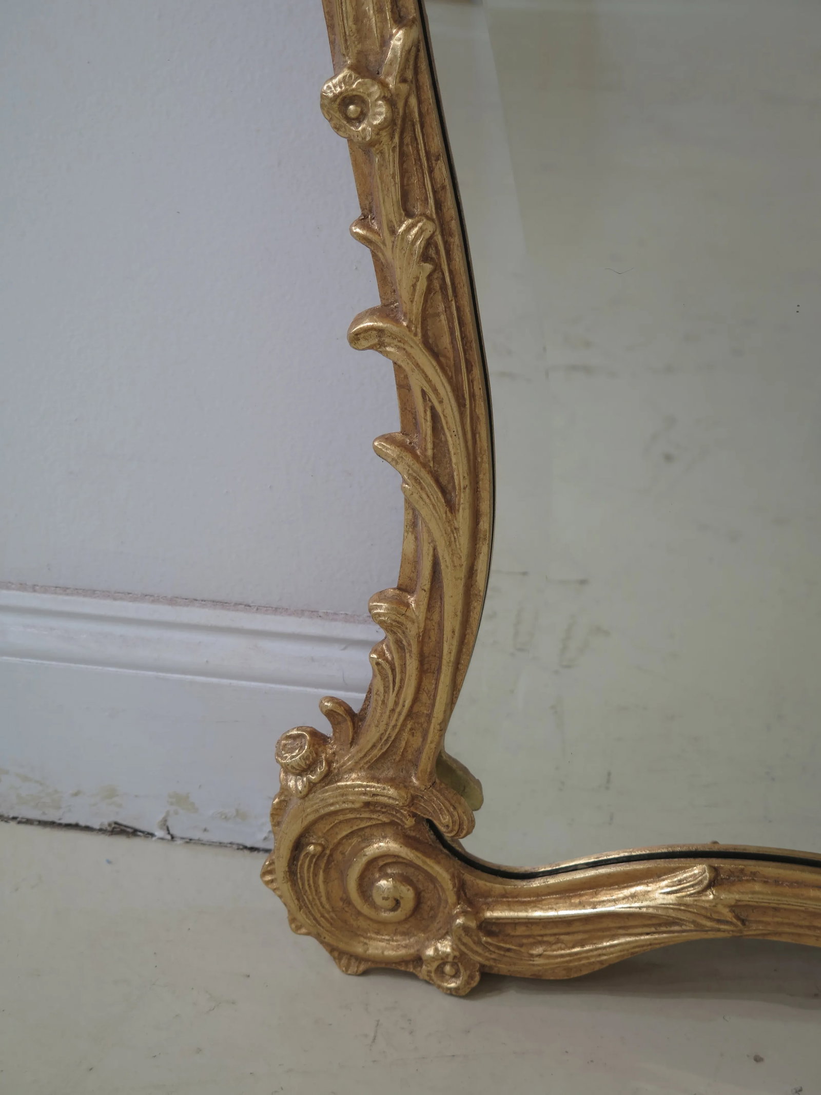 Friedman Brothers Gold Framed Mirror - 4