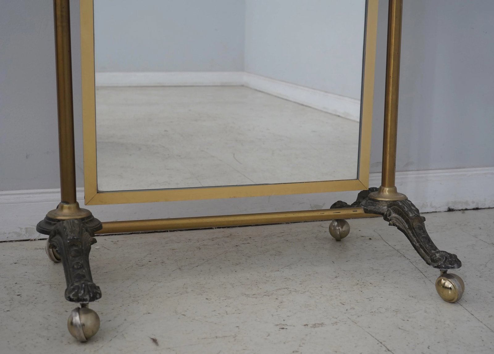 Stunning French Victorian Style Cheval Dressing Mirror - 9