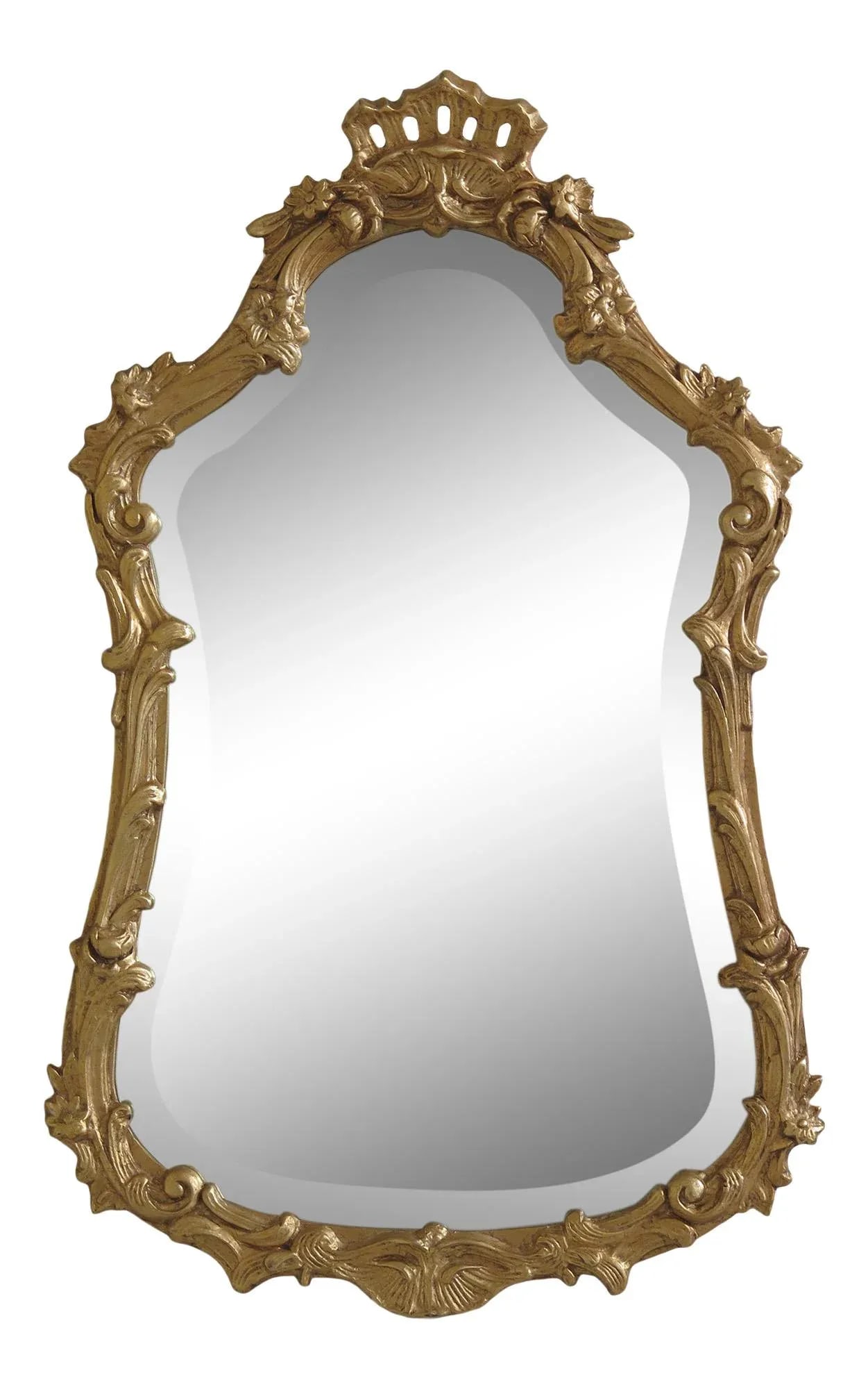 Friedman Brothers Model 6139 Beveled Glass Gold Framed Mirror - 10