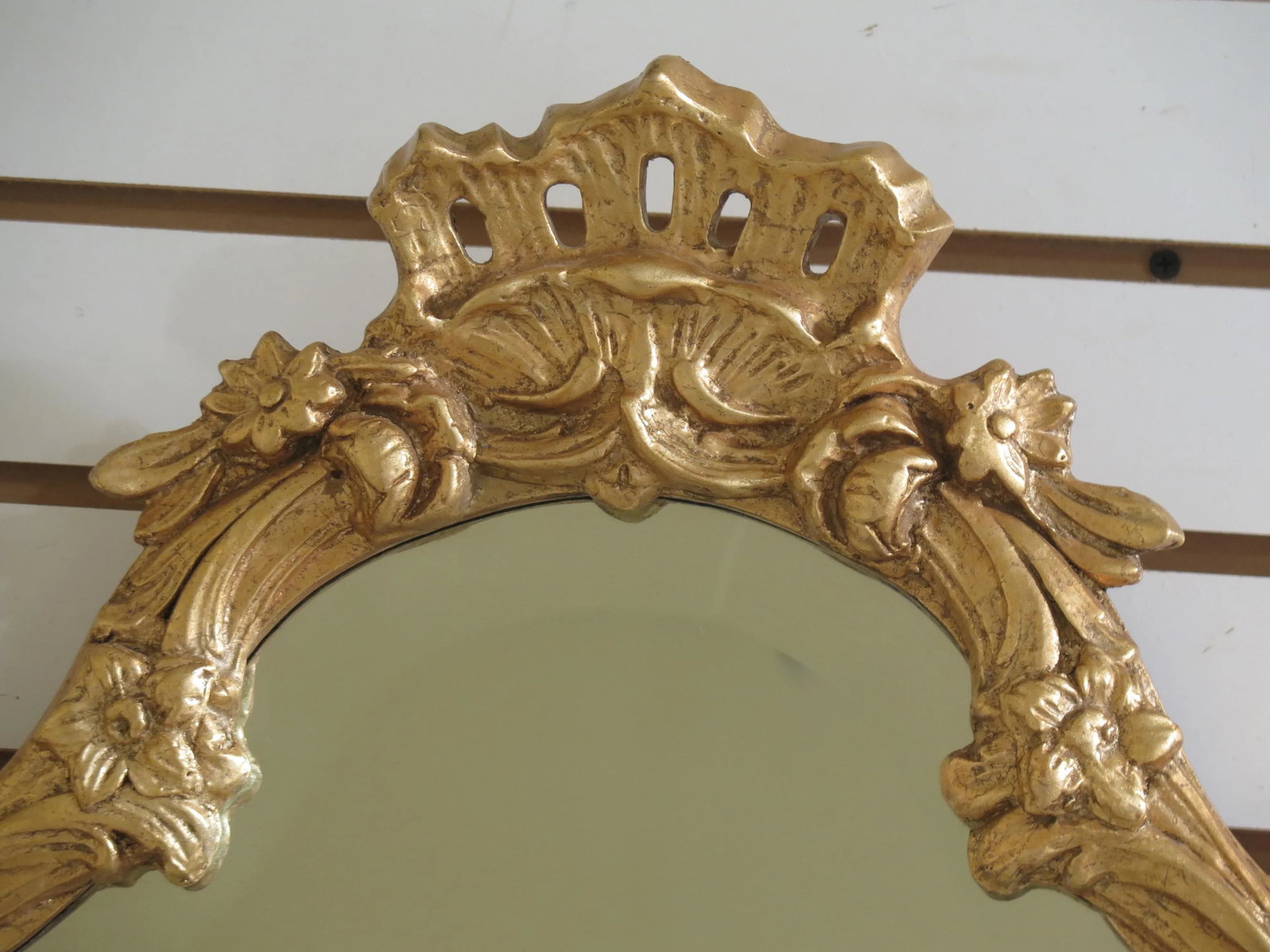 Friedman Brothers Model 6139 Beveled Glass Gold Framed Mirror - 4