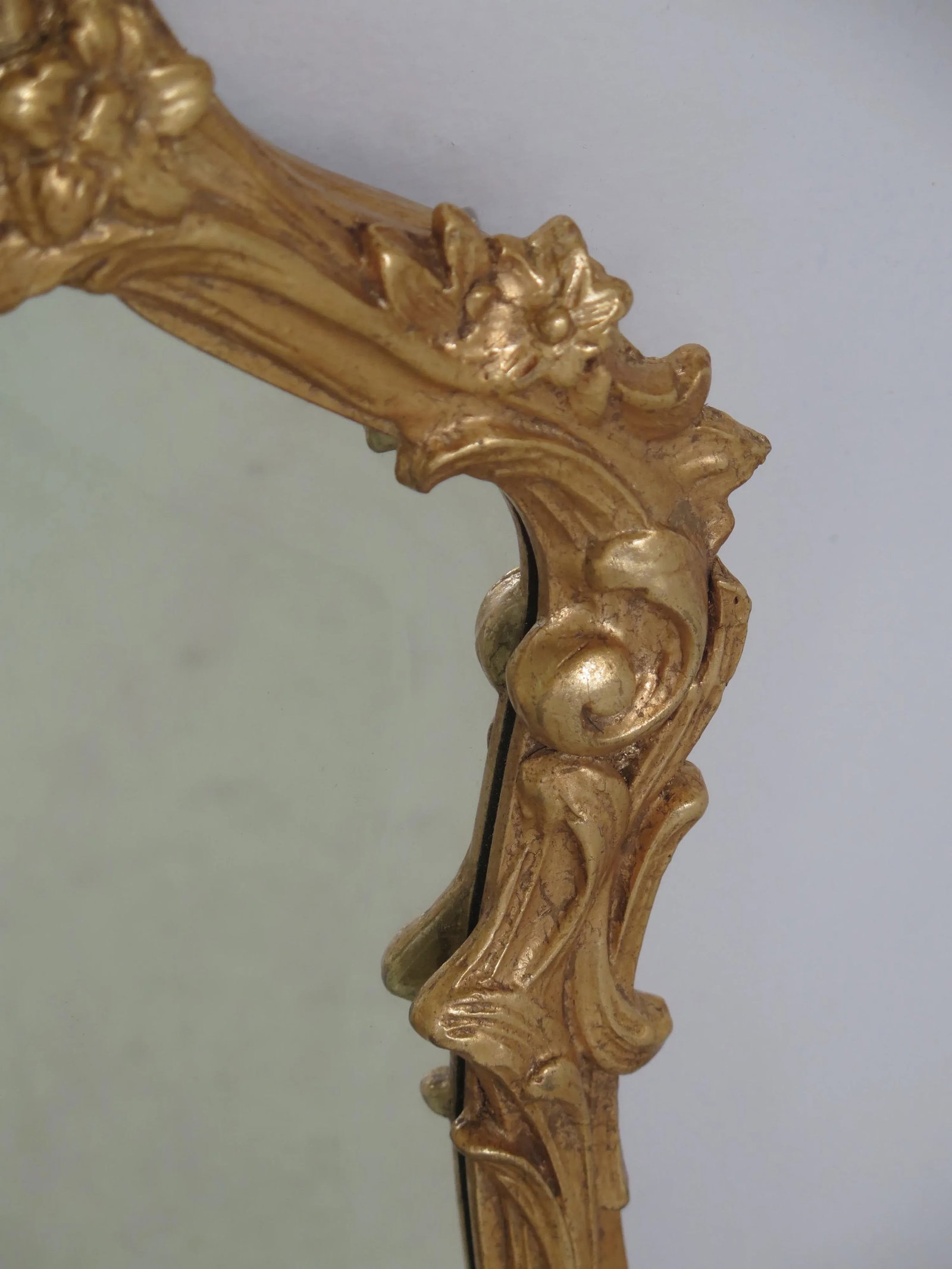 Friedman Brothers Model 6139 Beveled Glass Gold Framed Mirror - 5