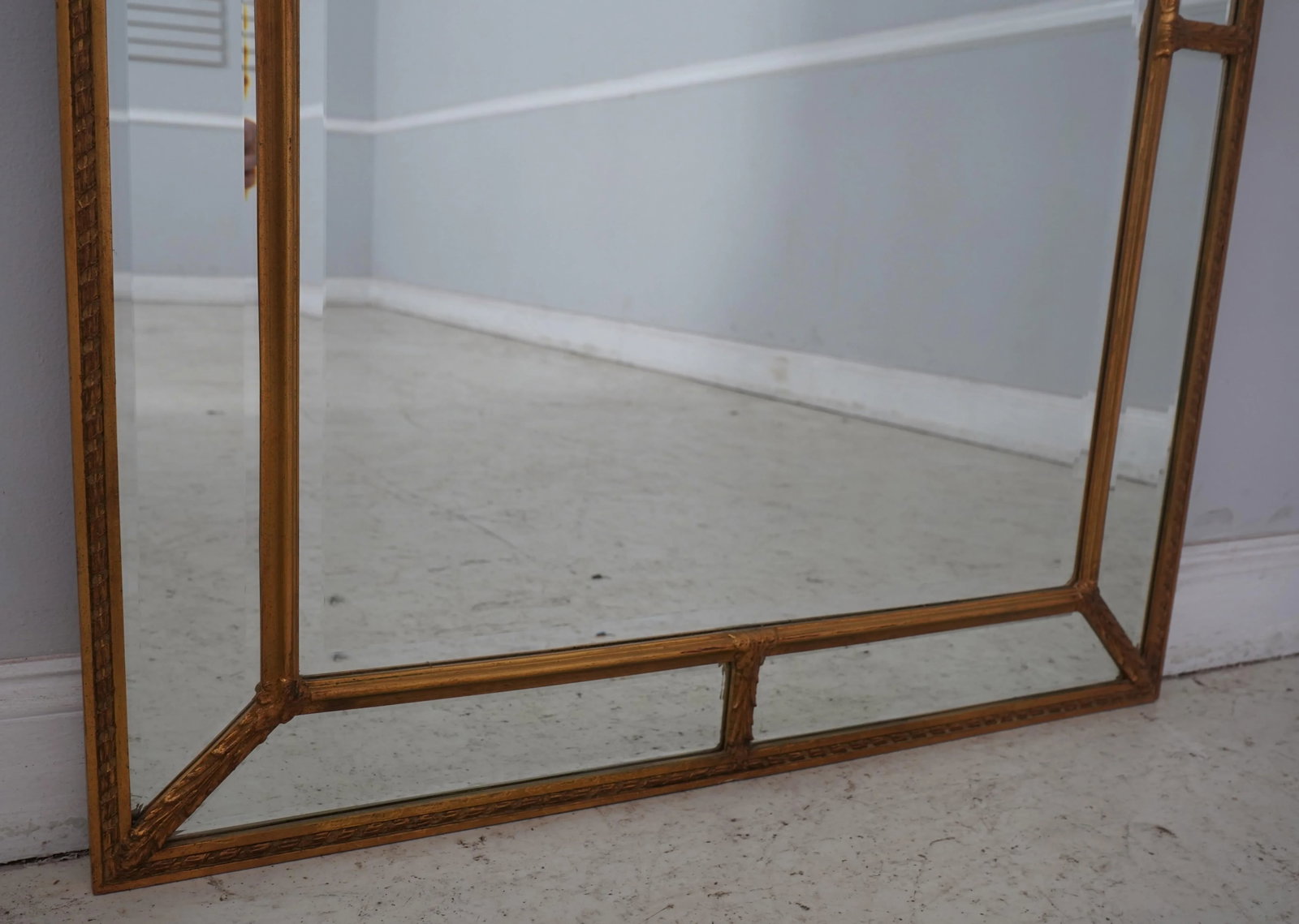 Carvers Guild Large Adams Style Gold Mirror - 9