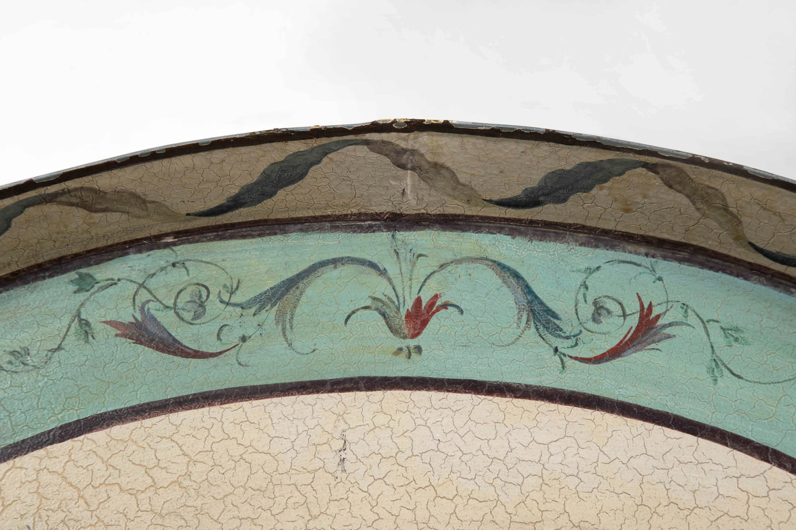 Vintage Tray in Muted Country Palette - 4