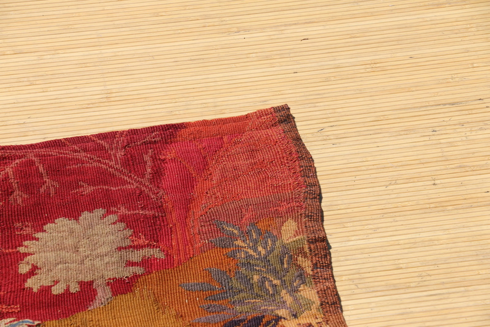 Antique Late 19th Century French Wall Hanging Pictorial Tapestry - 11