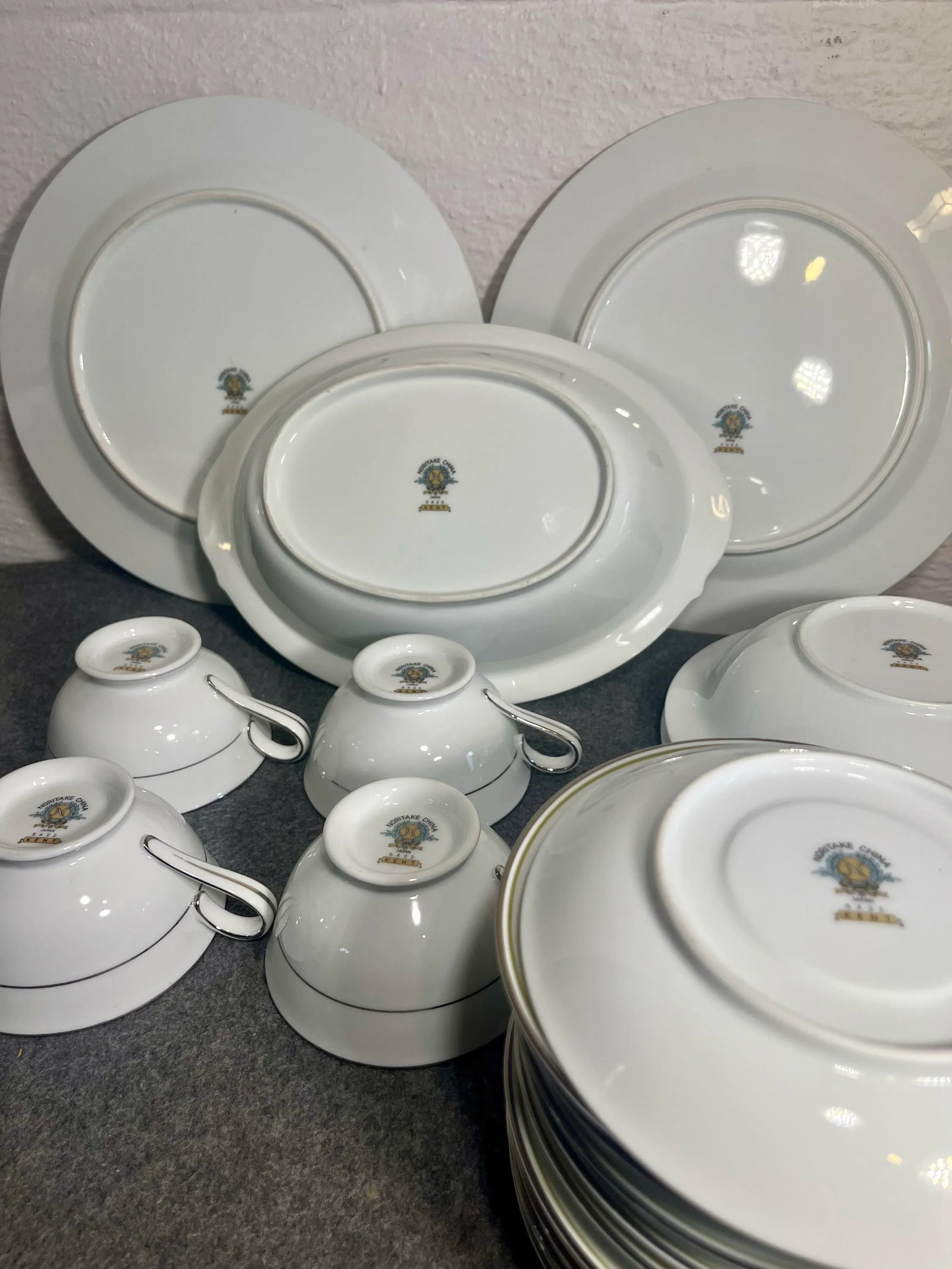 Mid 20th Century Noritake China Dinnerware Set- 53 Pieces - 6