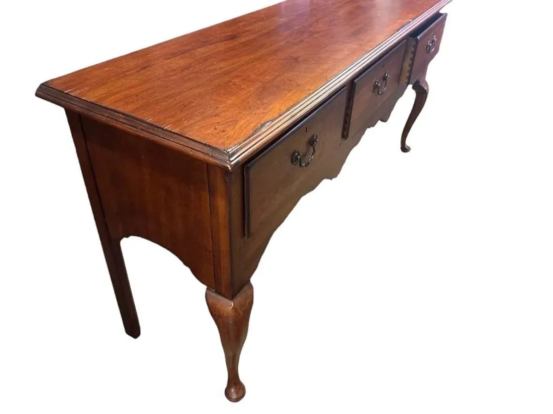Drexel Heritage Cherry Wood Buffet Credenza - Vintage Late 20th Century - 2