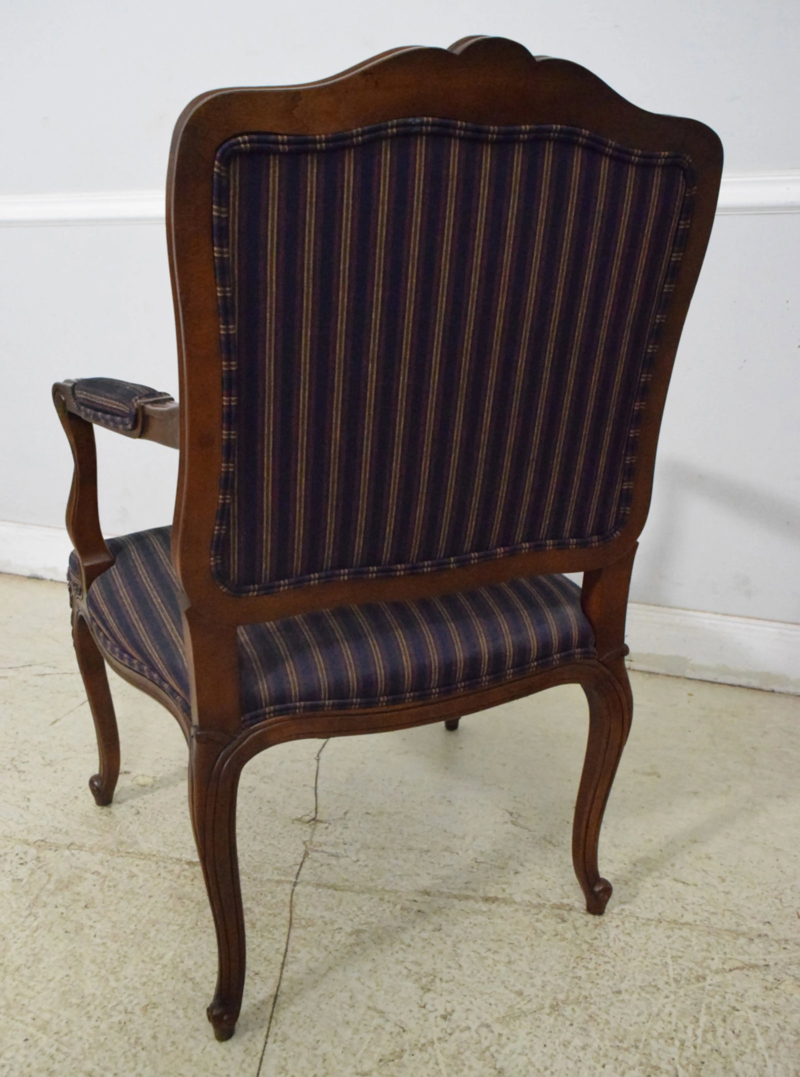 Pair Kindel French Louis XV Upholstered Armchairs - 6