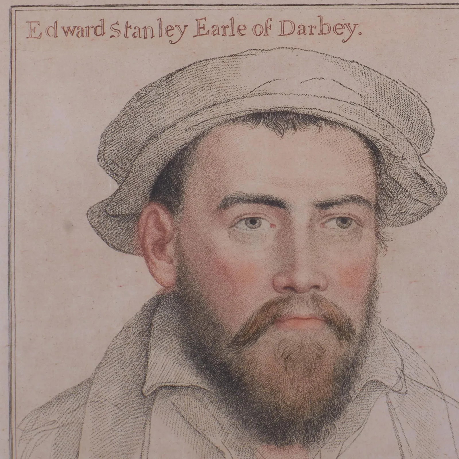 Edward Stanley and Anne Boleyn, Engravings by Bartolozzi After Holdbein C.1790s - 4