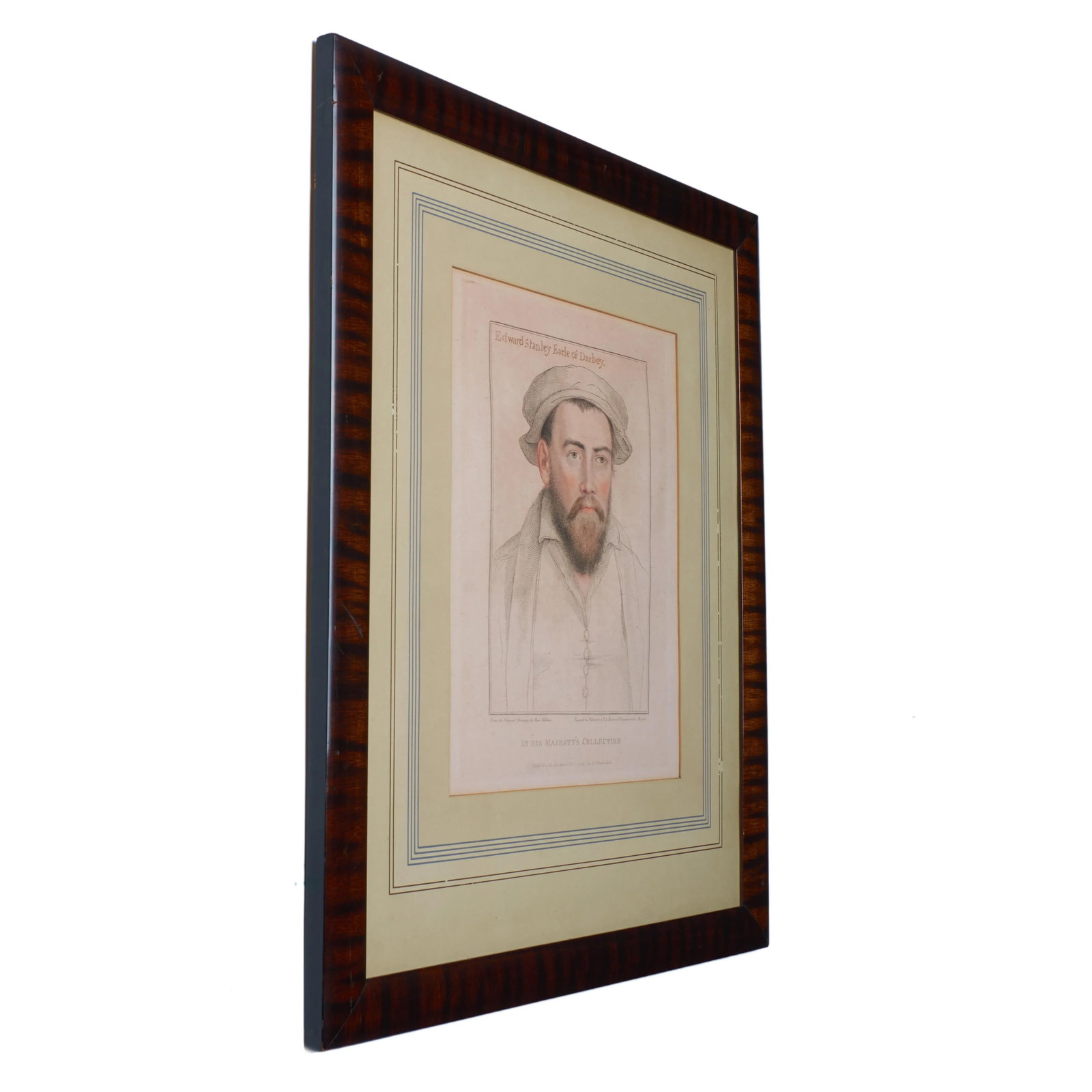 Edward Stanley and Anne Boleyn, Engravings by Bartolozzi After Holdbein C.1790s - 5