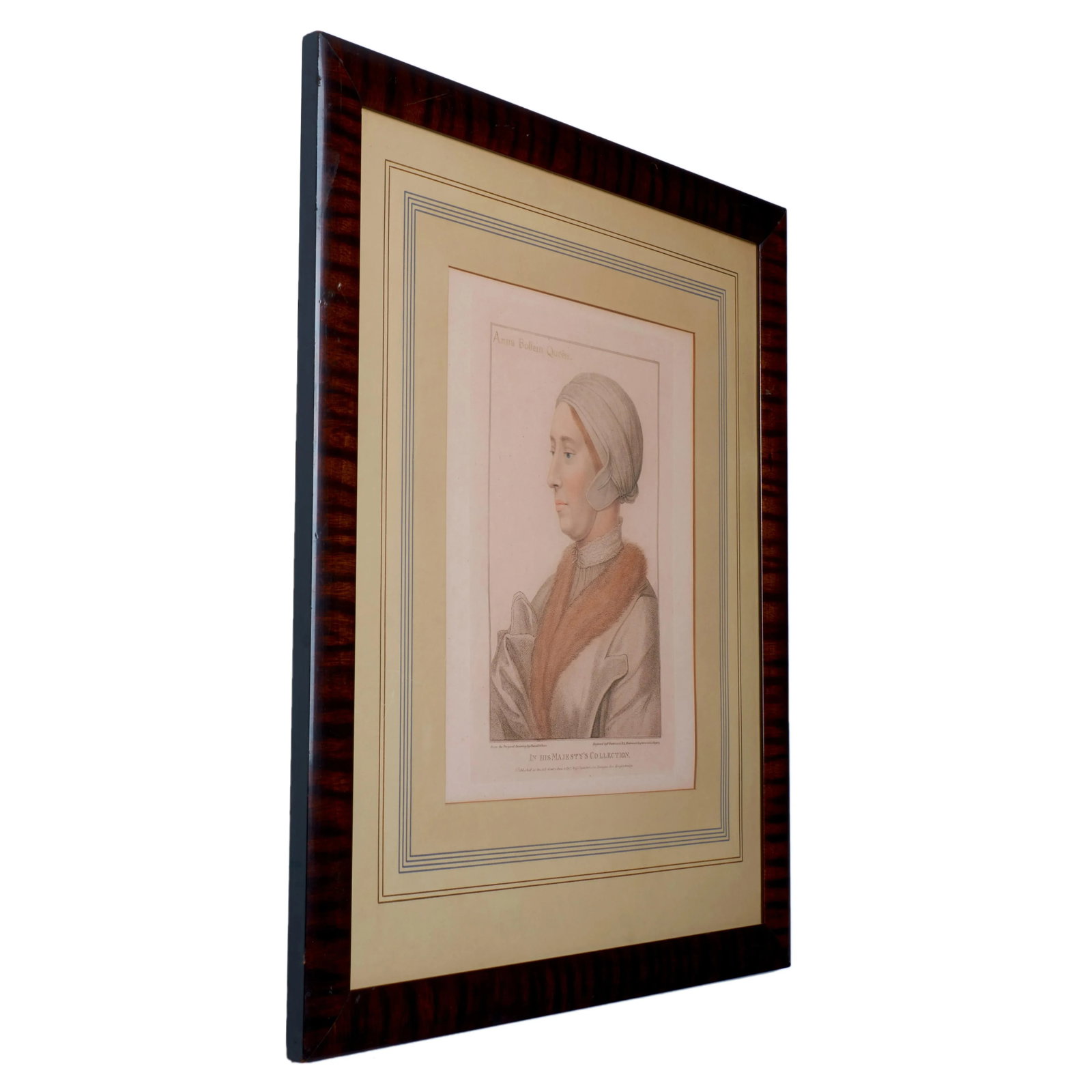 Edward Stanley and Anne Boleyn, Engravings by Bartolozzi After Holdbein C.1790s - 9
