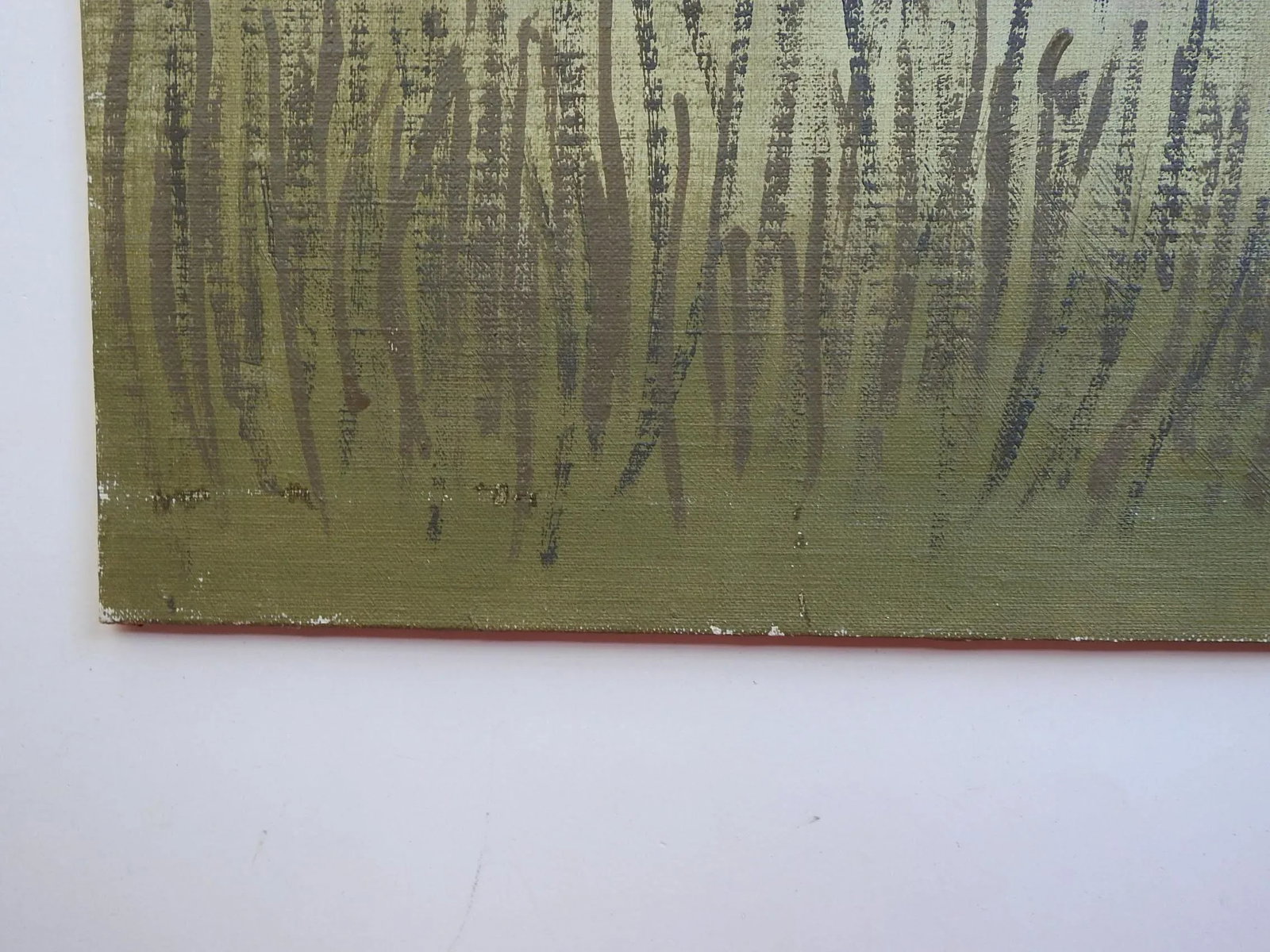 Mid 19th Century Abstract Grass Painting - 2