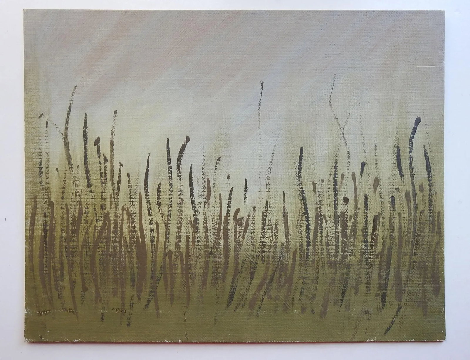 Mid 19th Century Abstract Grass Painting - 3