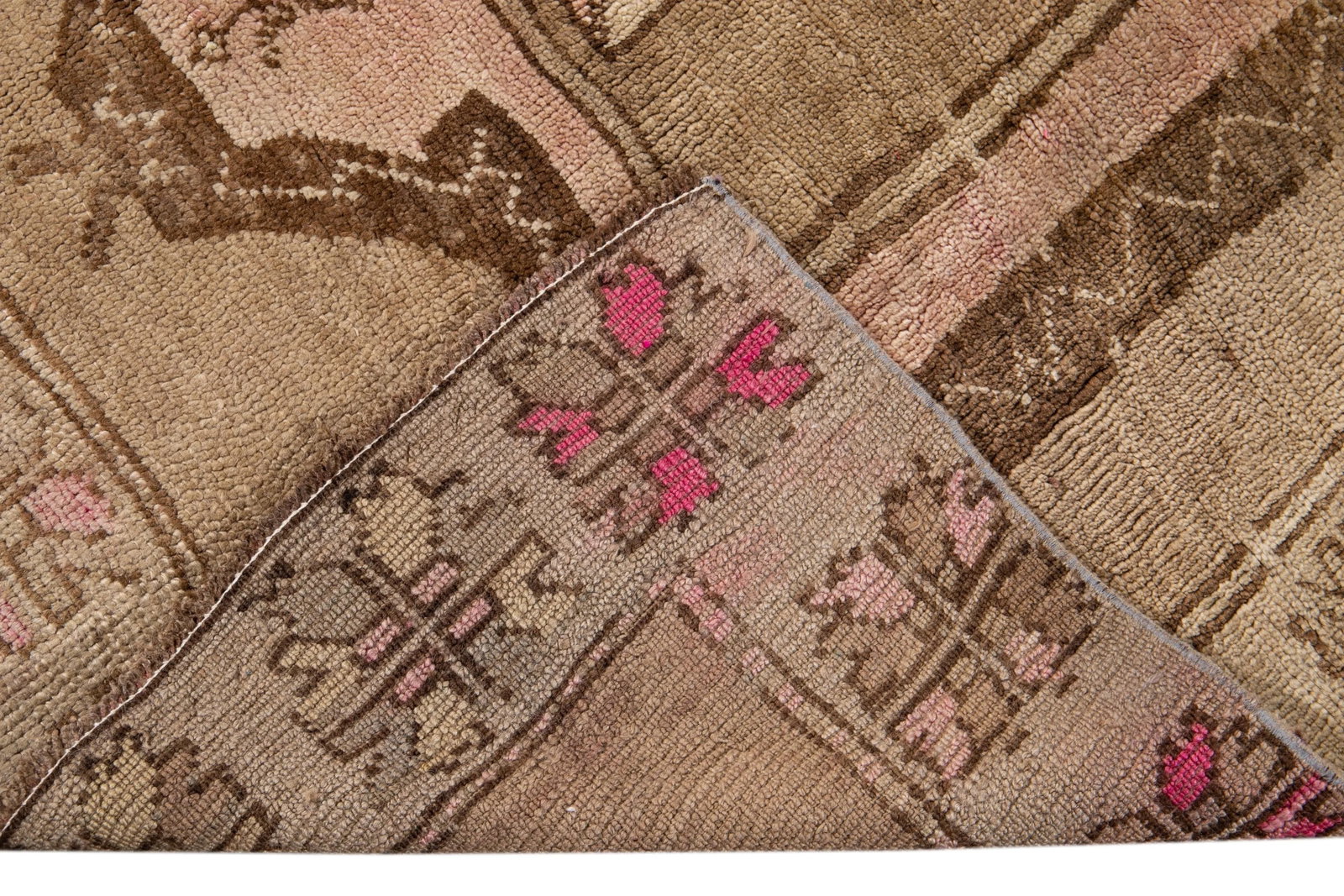 Mid-Century Vintage Kars Runner Wool Rug - 5