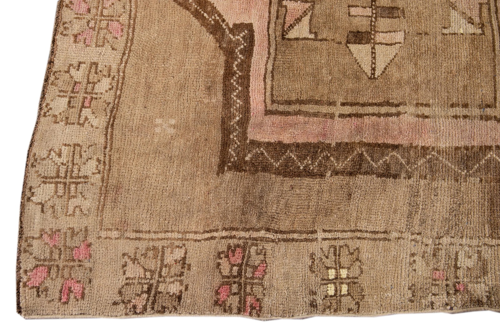 Mid-Century Vintage Kars Runner Wool Rug - 7