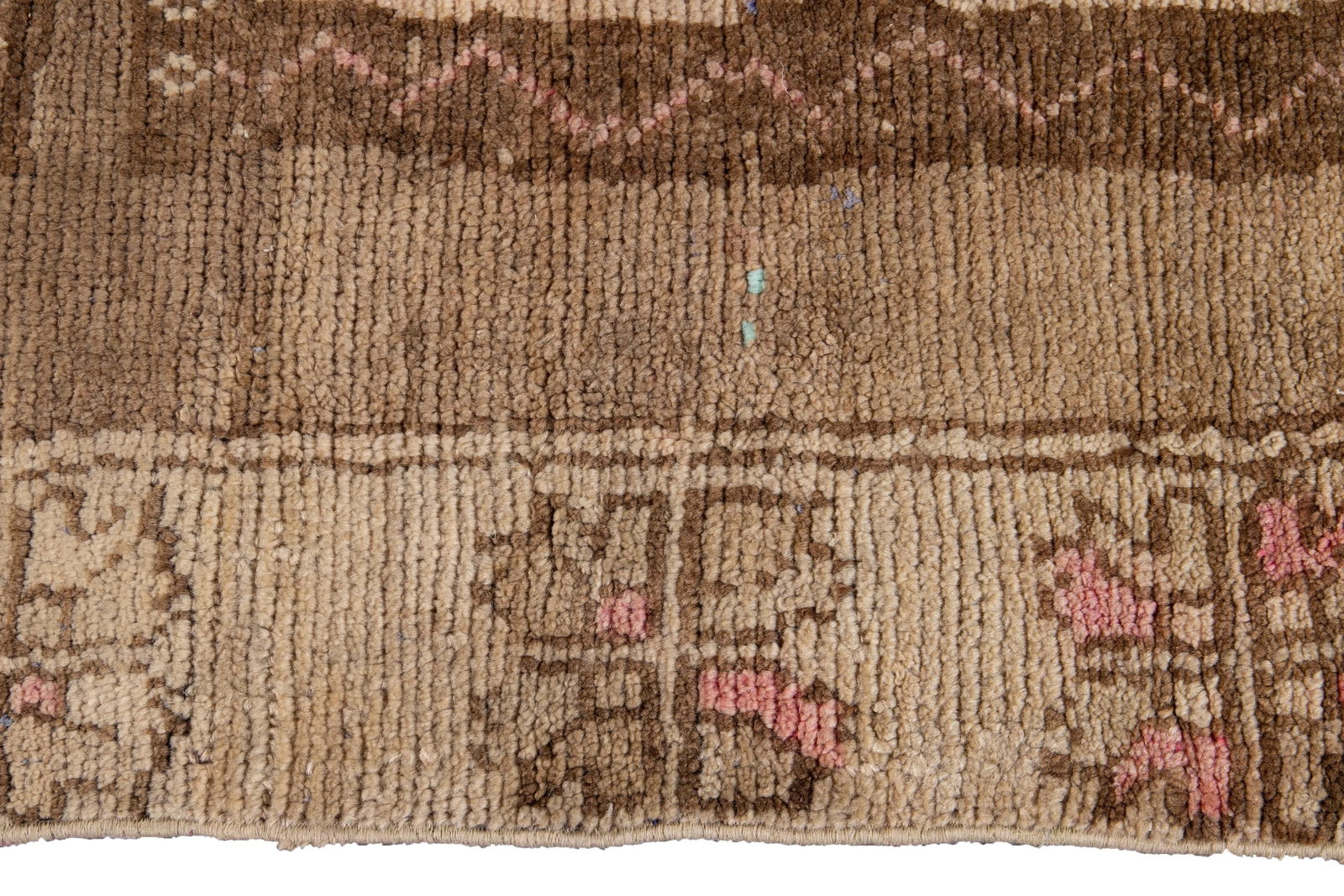 Mid-Century Vintage Kars Runner Wool Rug - 9