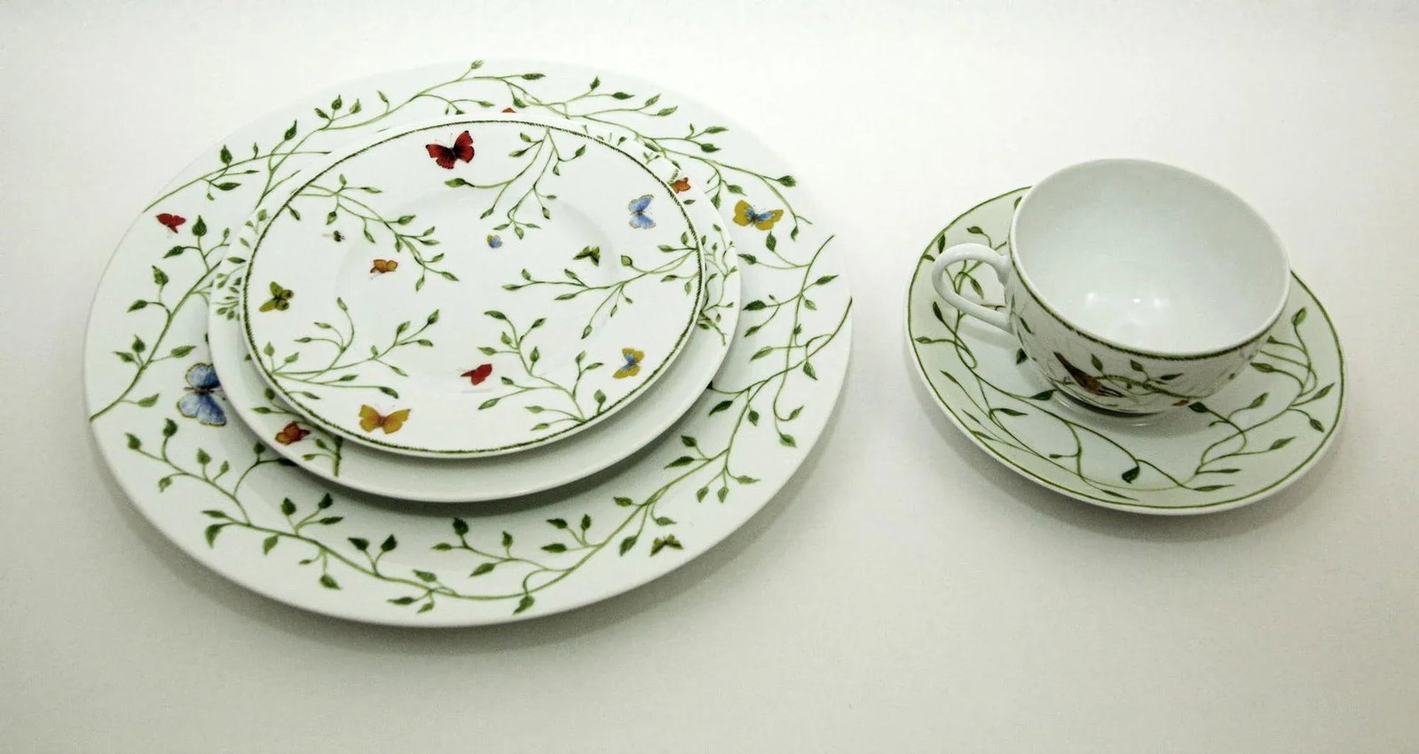 Raynaud Limoges France Porcelain Set Histoire Naturelle Design by Pamela Baldwin - 3