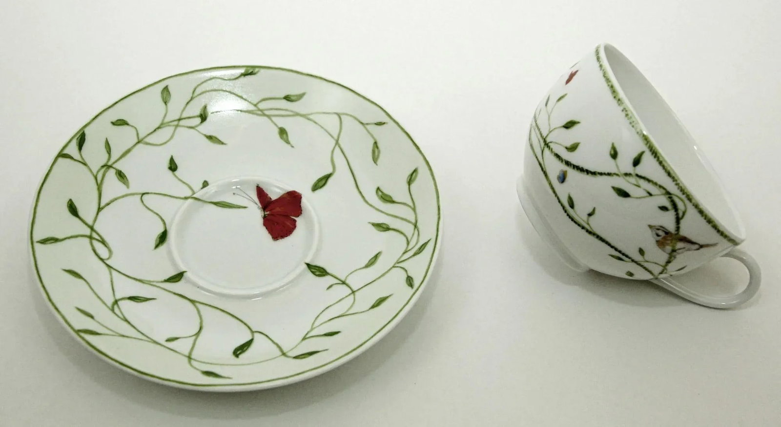 Raynaud Limoges France Porcelain Set Histoire Naturelle Design by Pamela Baldwin - 5