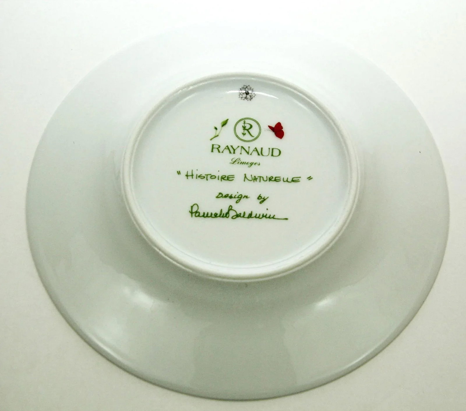 Raynaud Limoges France Porcelain Set Histoire Naturelle Design by Pamela Baldwin - 8