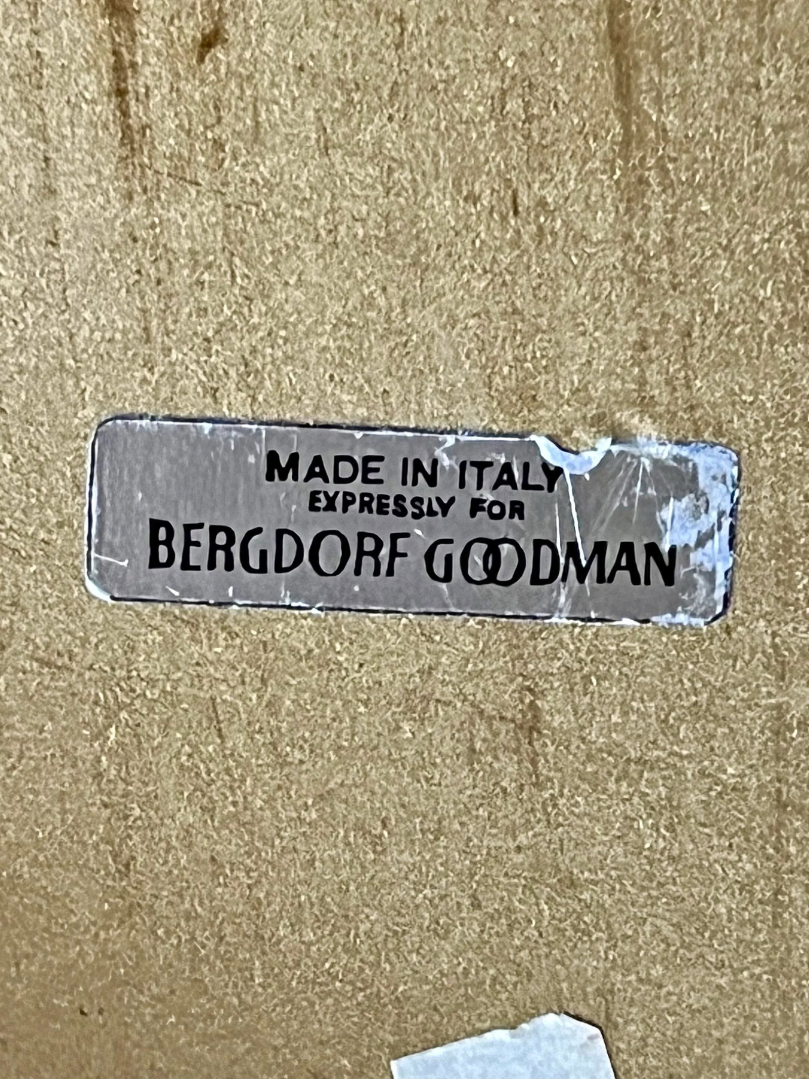 Vintage Bergdorf Goodman Italian Florentine Hand-Painted Tray Floral Design Decor - 12