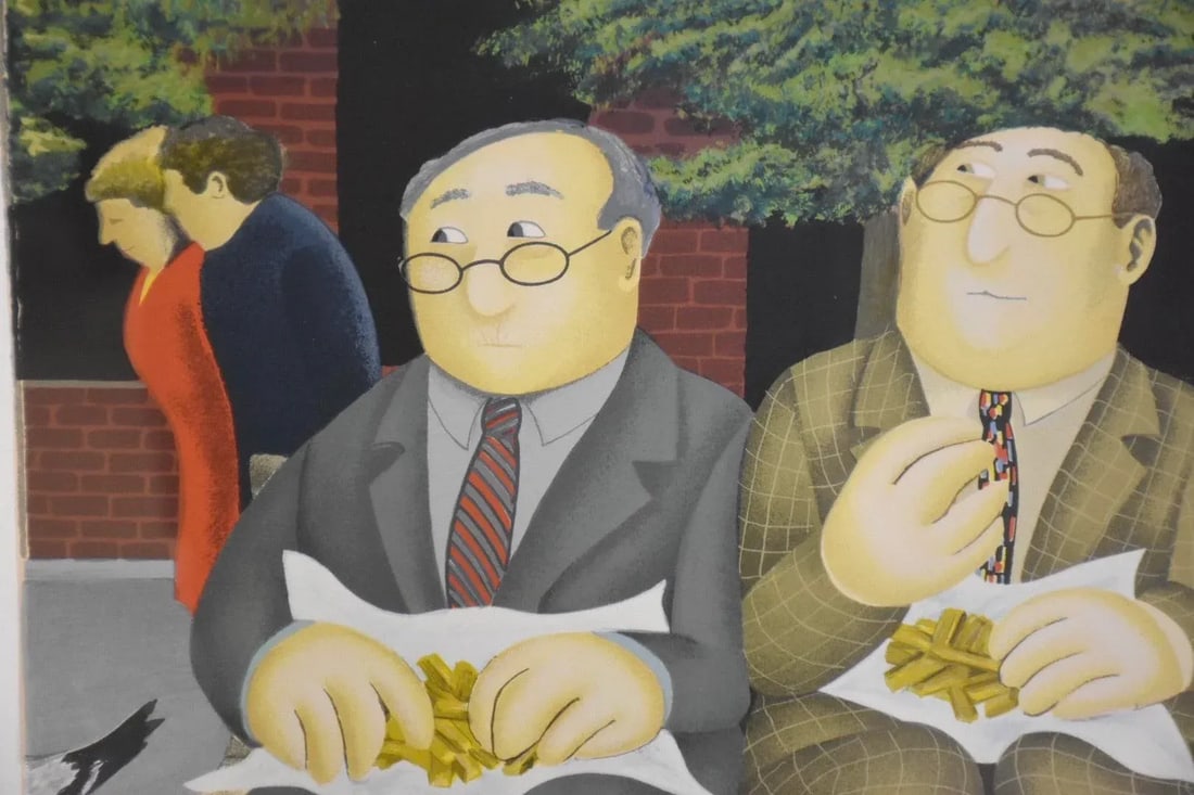 Beryl Cook Signed Lithograph - 3