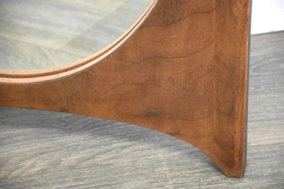 1960s Broyhill Brasilia Walnut Mirror - 4