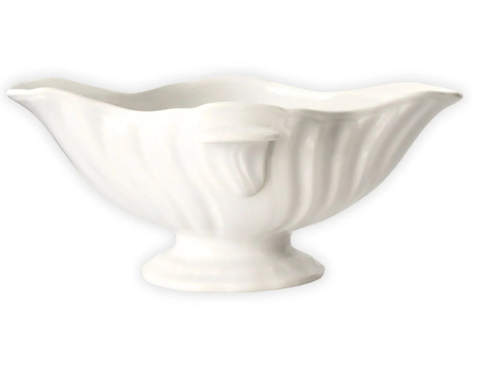 French Gien White Porcelain Dinner Set | Service for 10 - 5