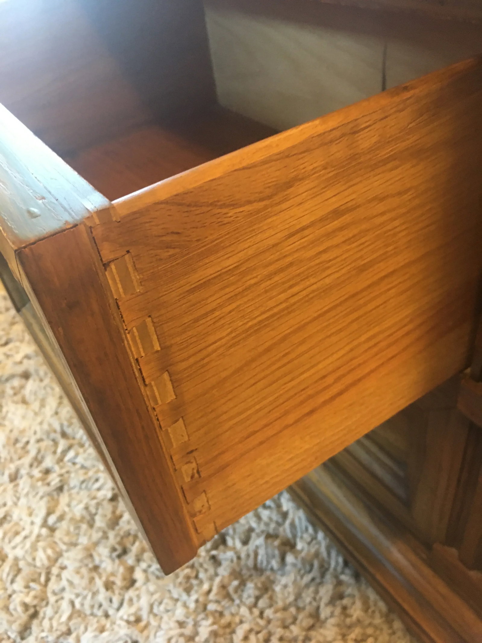 1960s Vintage Thomasville Furniture Nightstand - 4