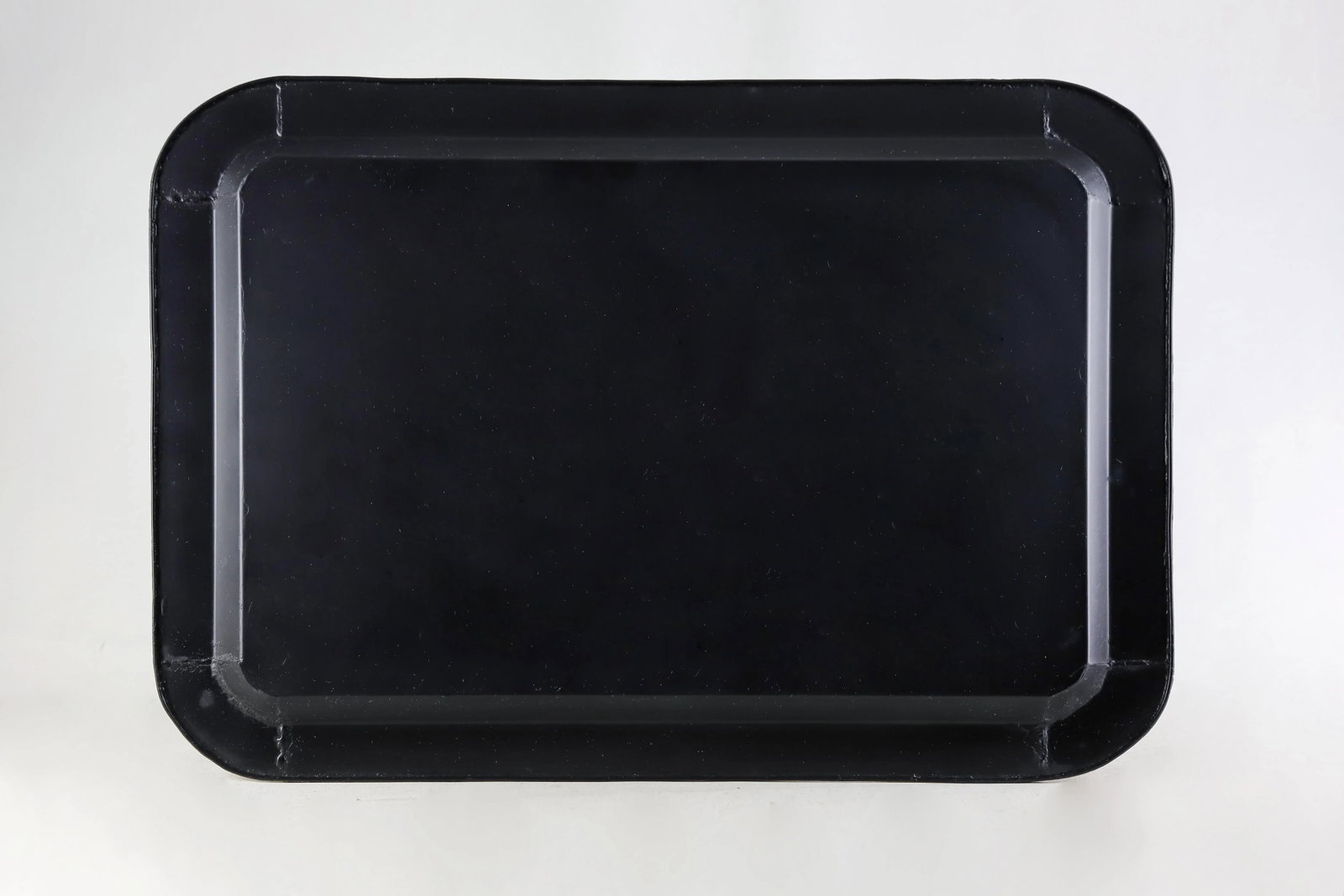 Vintage Farm Animal White Cow Tray - 5