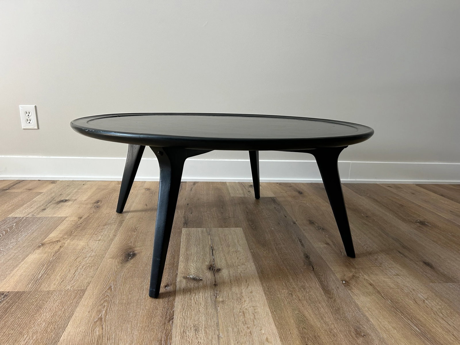 1960s John Van Koert for Drexel Profile Collection Round Coffee Table - Vintage Mid-Century Modern B - 7