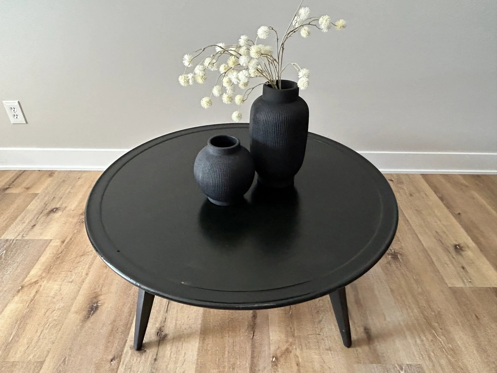 1960s John Van Koert for Drexel Profile Collection Round Coffee Table - Vintage Mid-Century Modern B - 9
