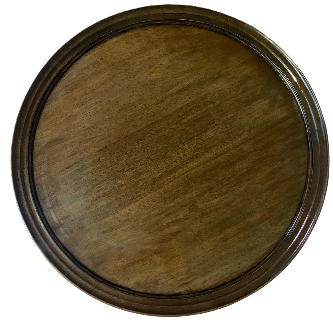Henredon Vintage Mahogany George III Style Chippendale Round Side Table, Late 20th Century - 5