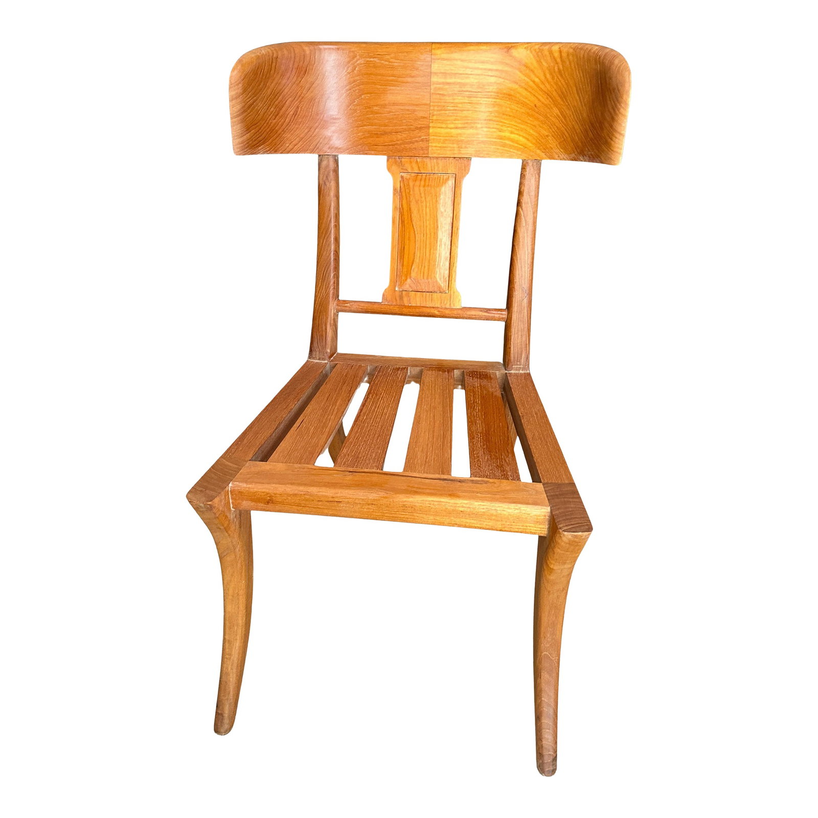 Michael Taylor Teak Klismos Chair (1 of 7)