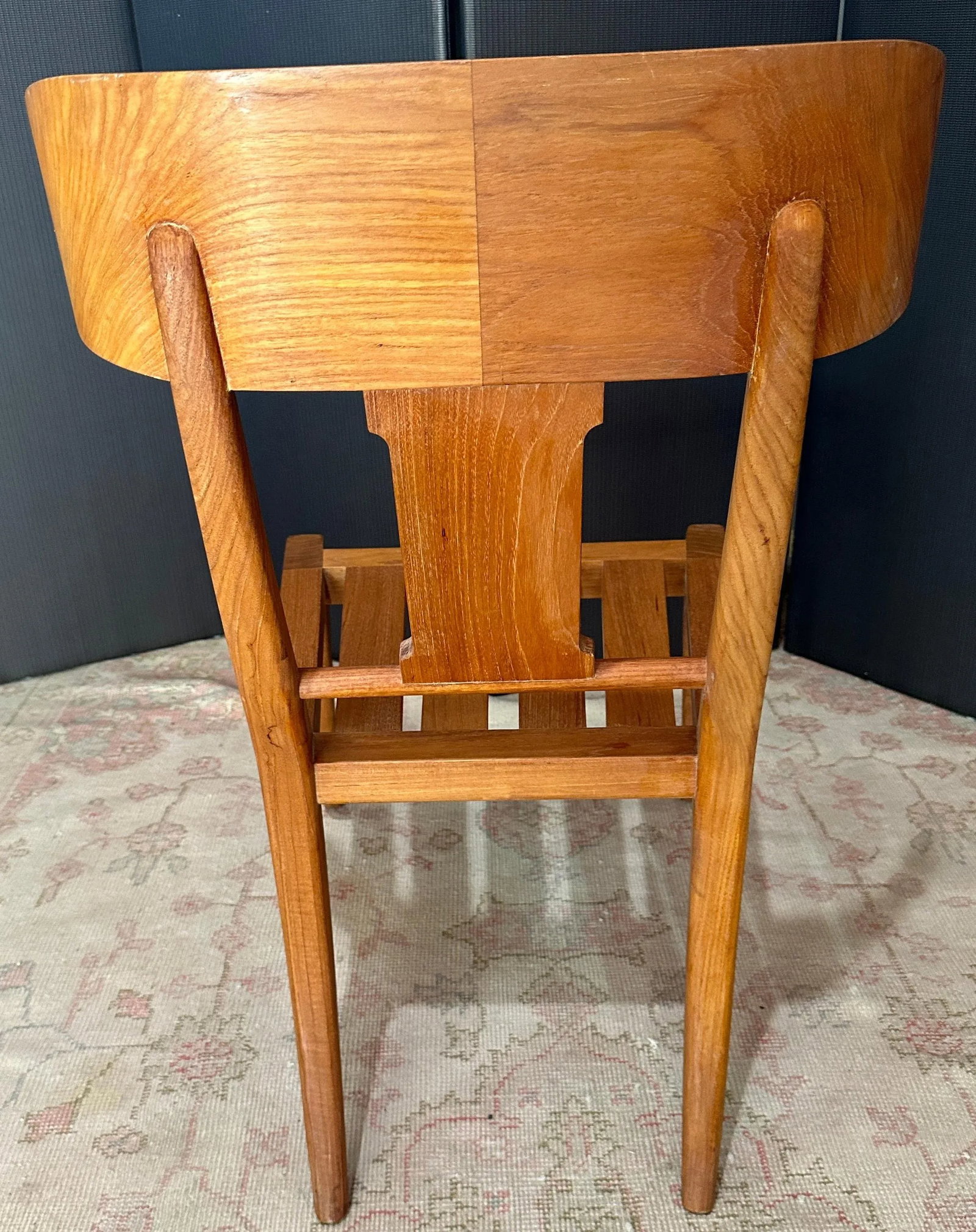 Michael Taylor Teak Klismos Chair - 3