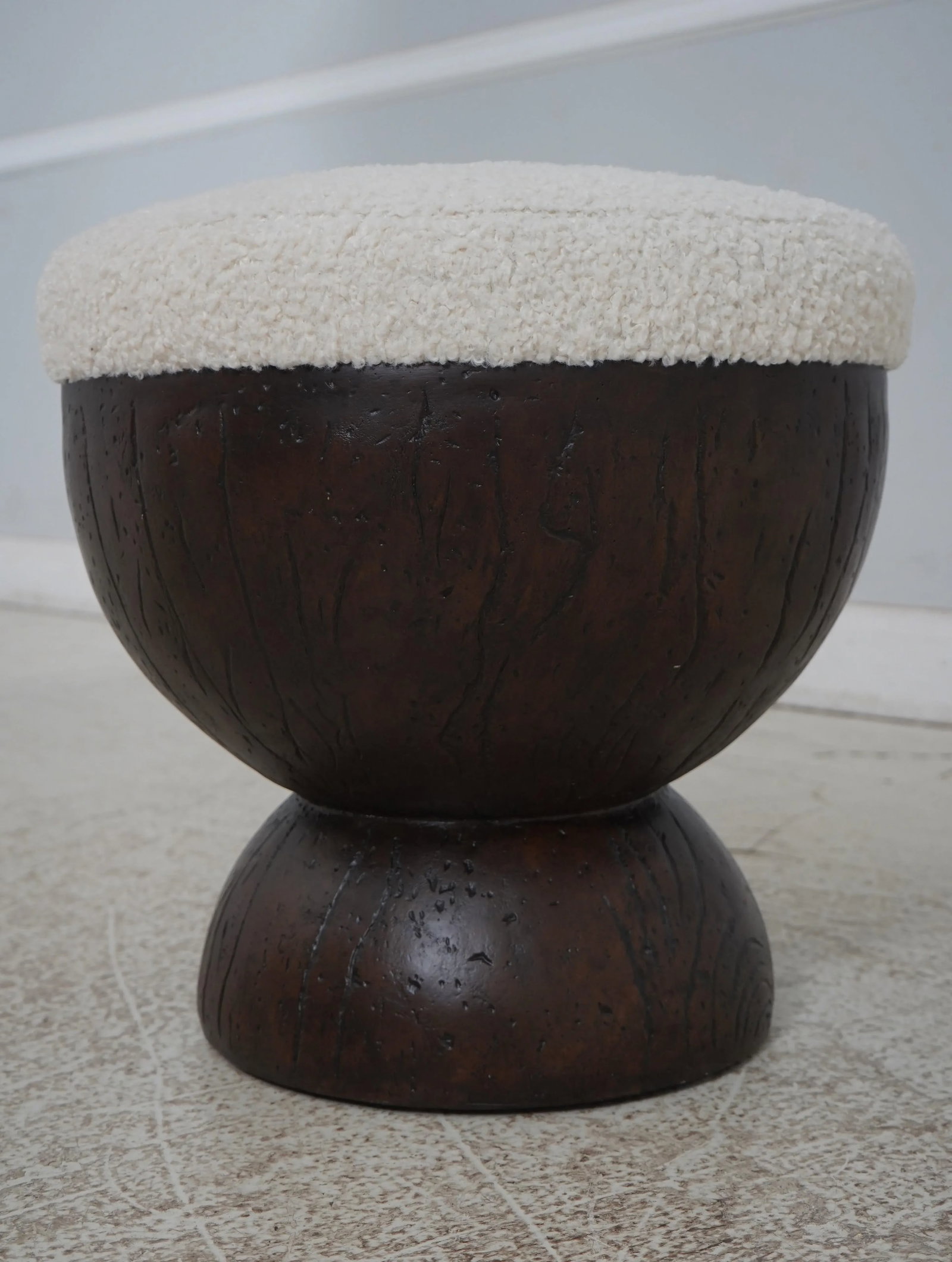 Pair Bernhardt Modern Design Round Stools - 2