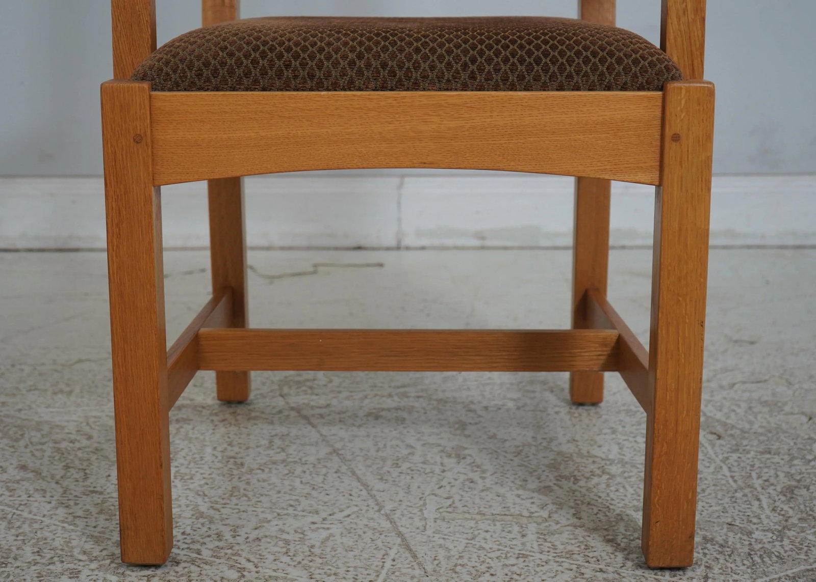 Pair Stickley Mission Oak Arts & Crafts Style Chairs - 6