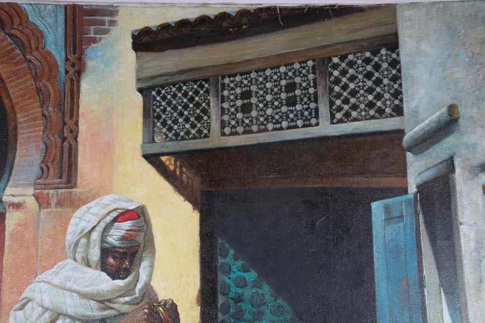 Moroccan Moorish Oil Painting - 10