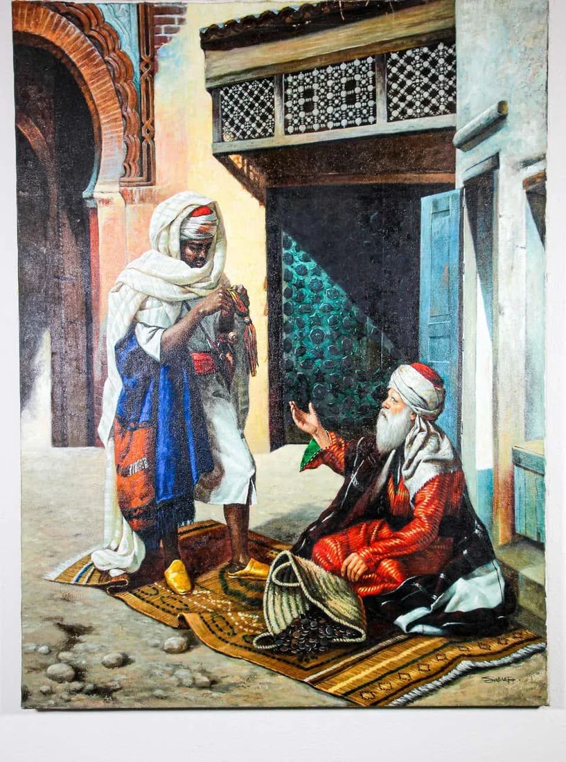 Moroccan Moorish Oil Painting - 3