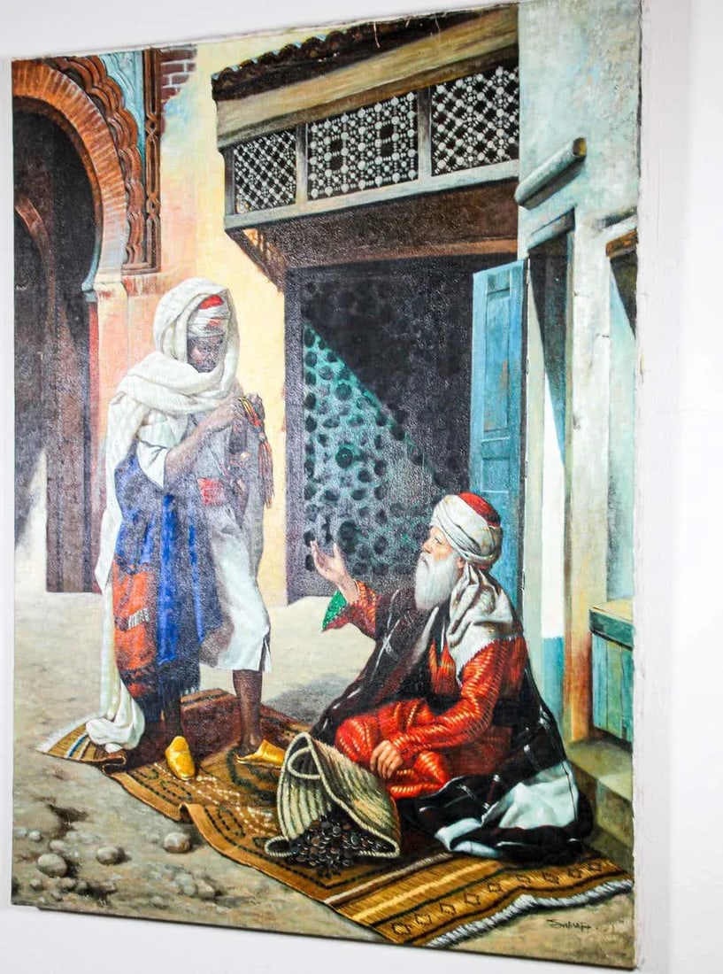 Moroccan Moorish Oil Painting - 4