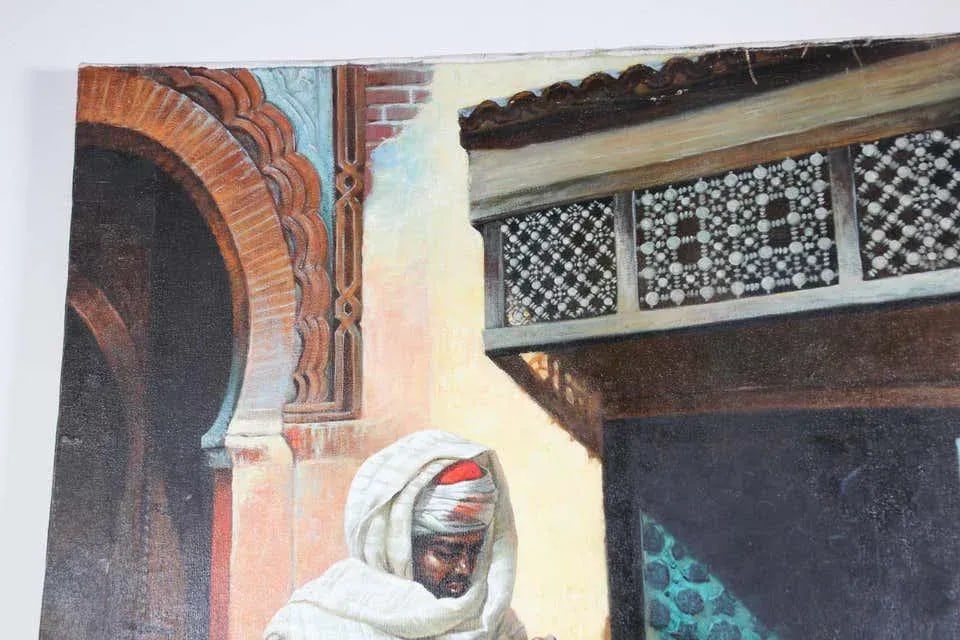 Moroccan Moorish Oil Painting - 9