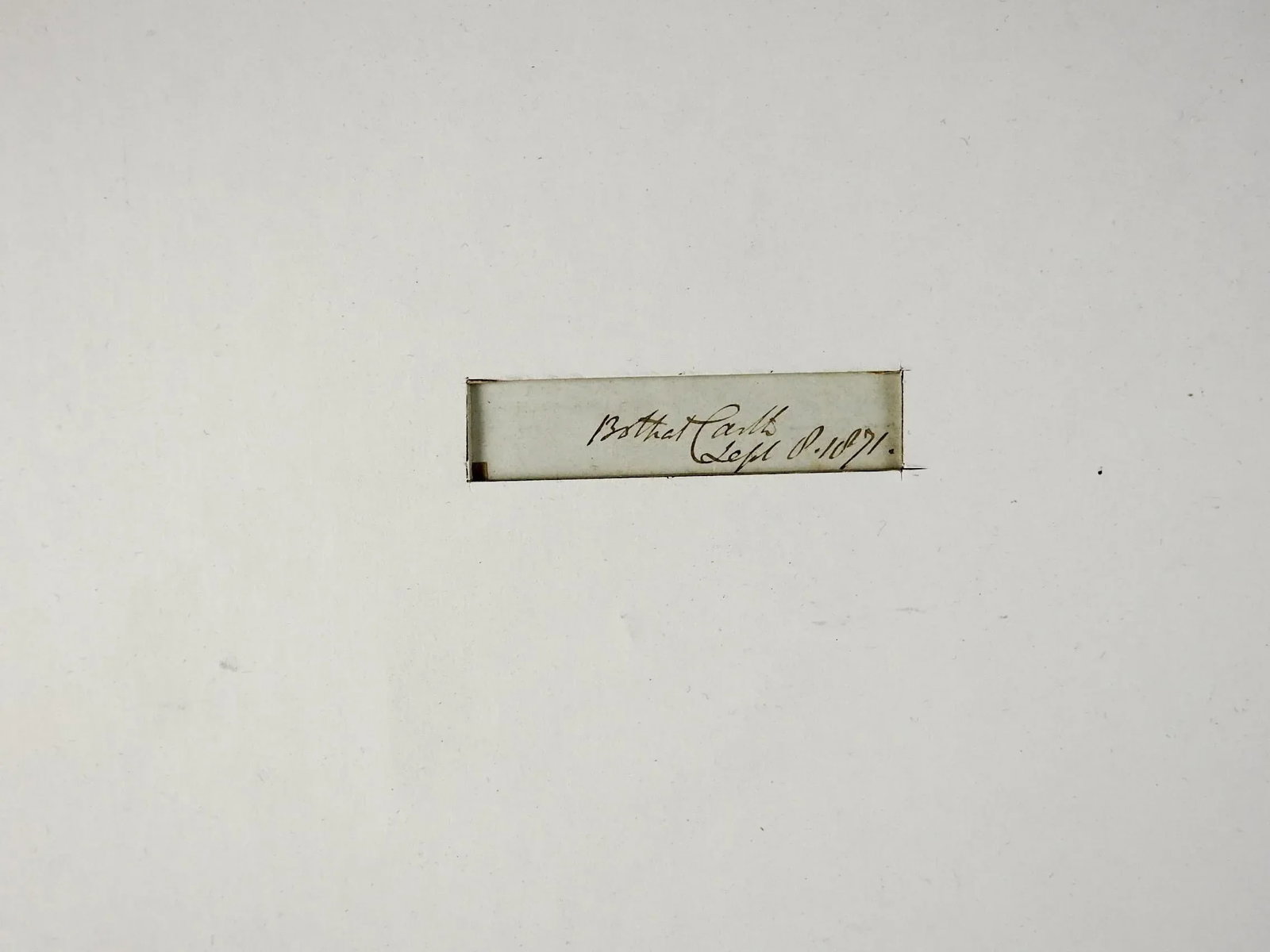Small 1871 Bothal Castle Impressionist Watercolor Study Painting - 2
