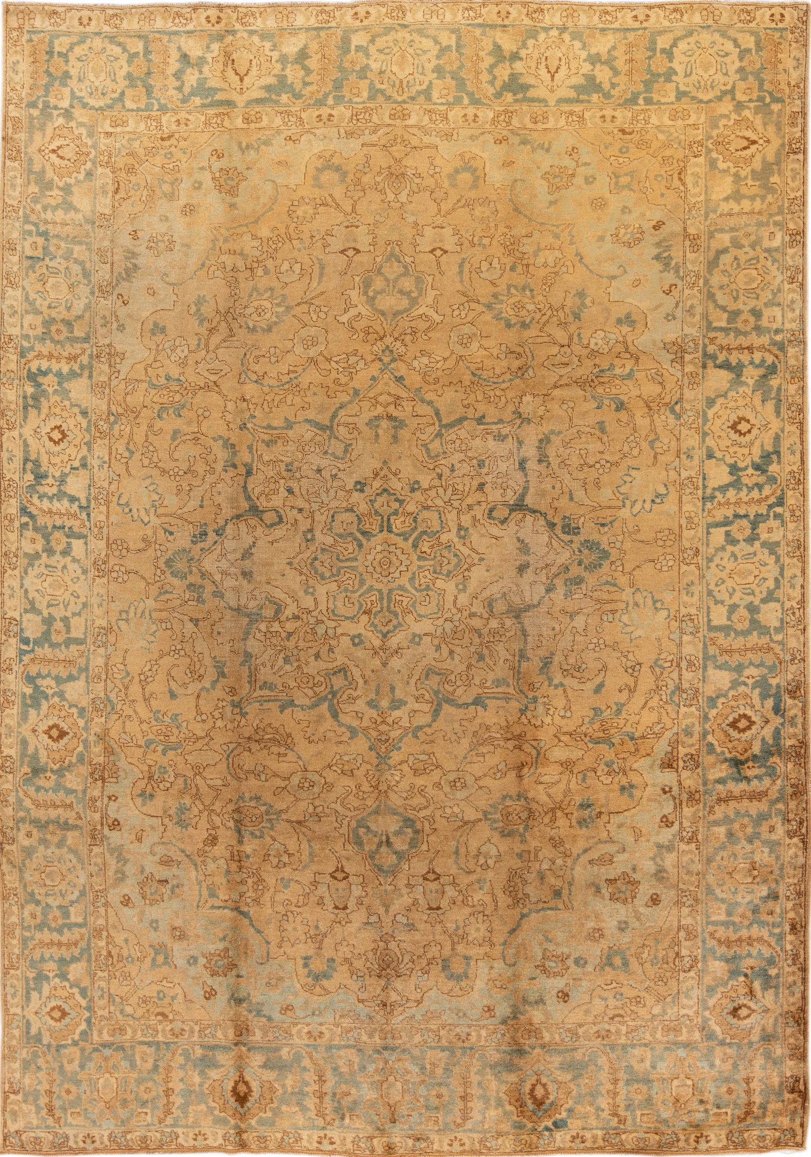 Early 20th Century Antique Tabriz Rug 9 X 12 - 11